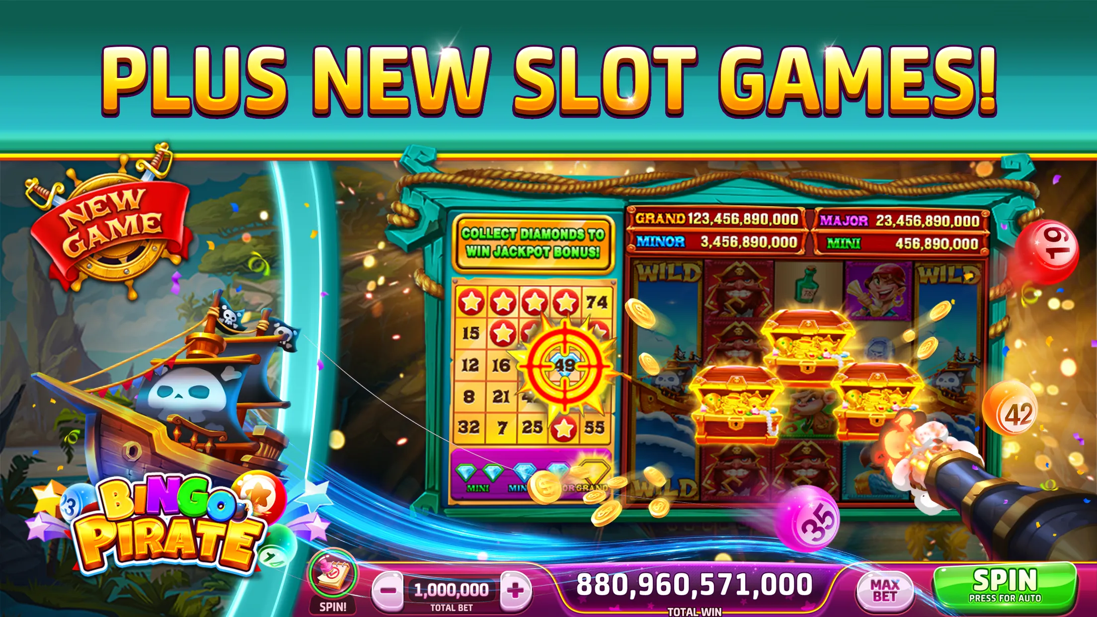 Hoppin Cash™ Slots Casino | Indus Appstore | Screenshot