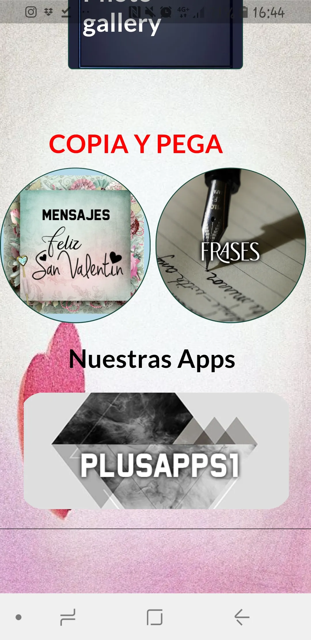 DICHOS SAN VALENTÍN | Indus Appstore | Screenshot