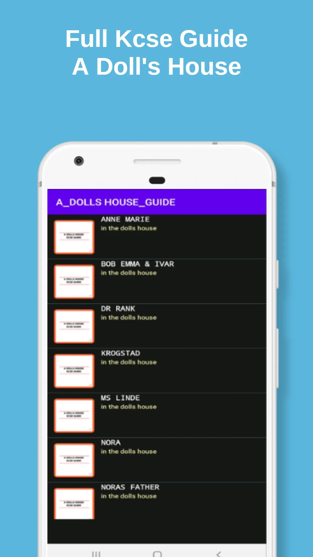 A Doll's House Guide +Essays | Indus Appstore | Screenshot