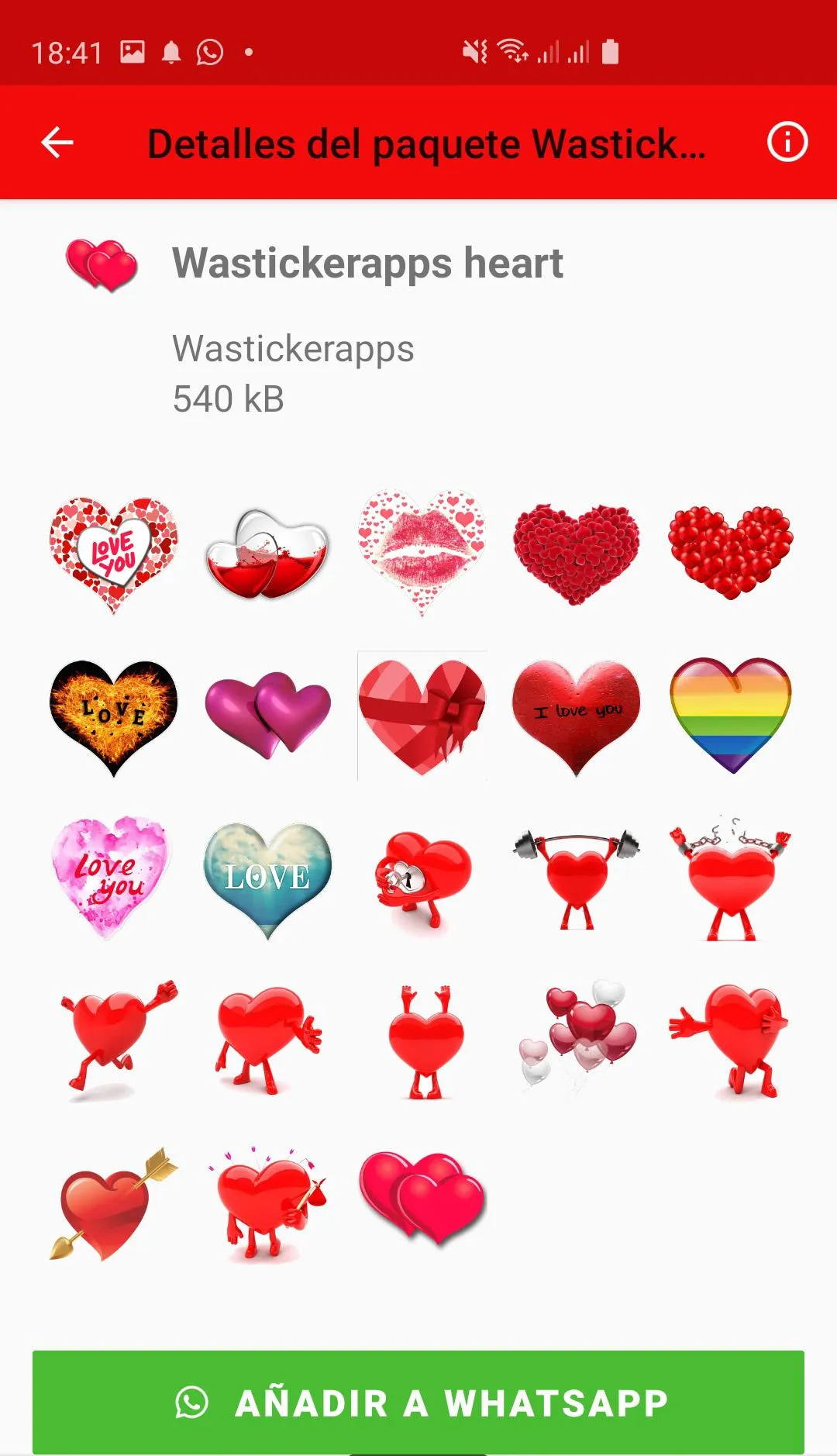 Wasticker love for Whatsapp | Indus Appstore | Screenshot