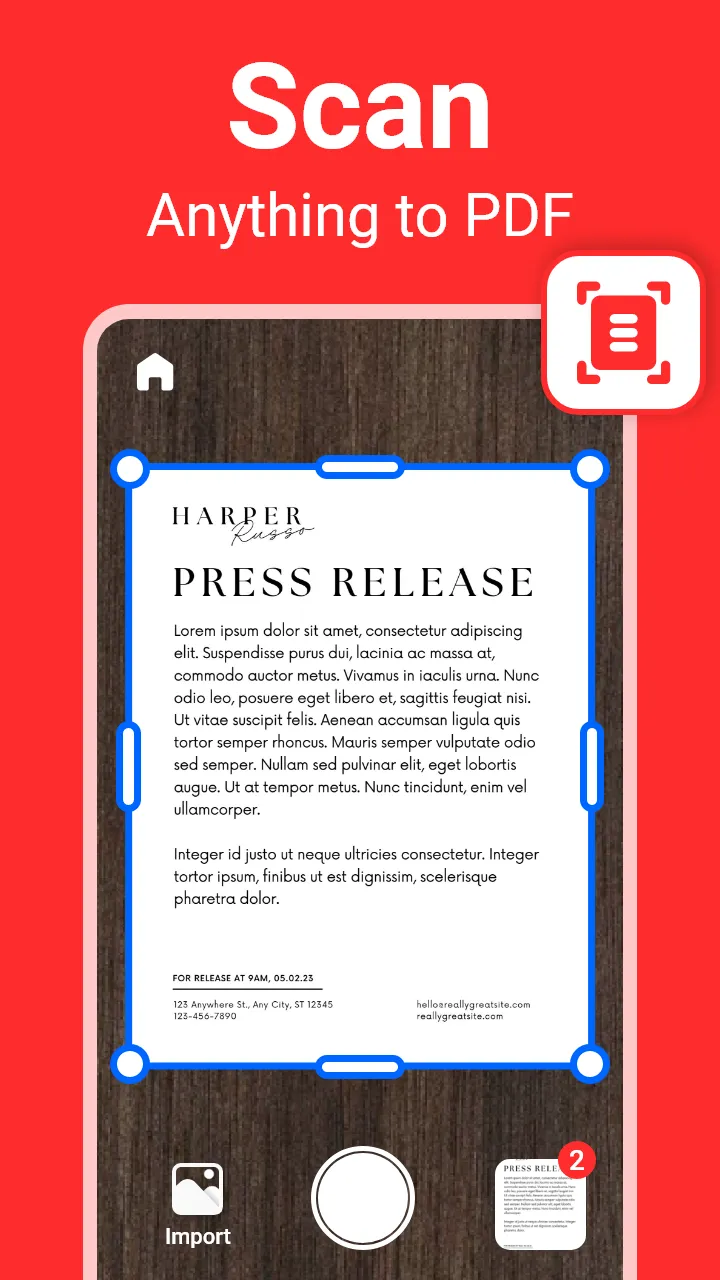 PDF Scanner App | Indus Appstore | Screenshot