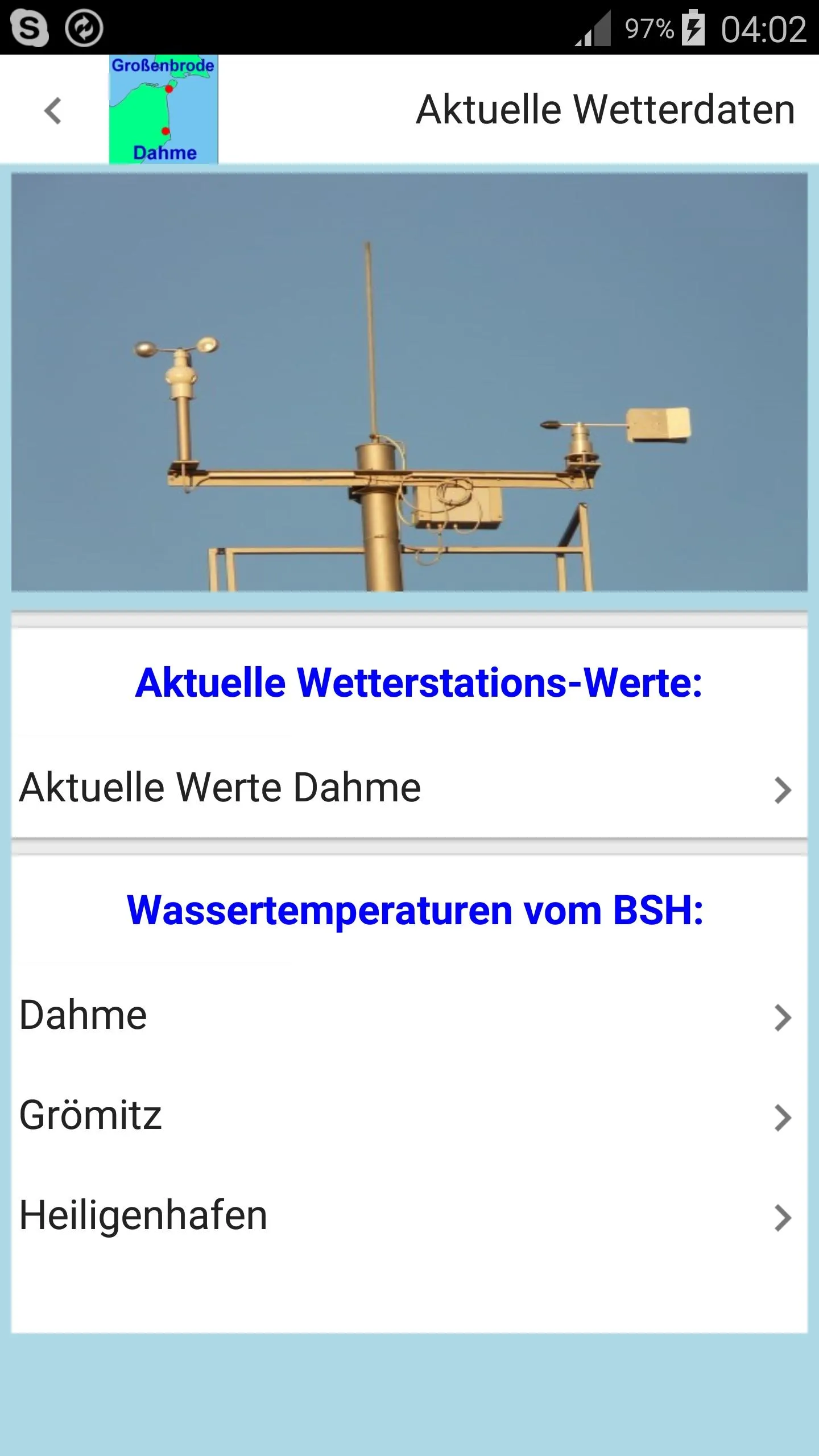 Großenbrode - Dahme App | Indus Appstore | Screenshot