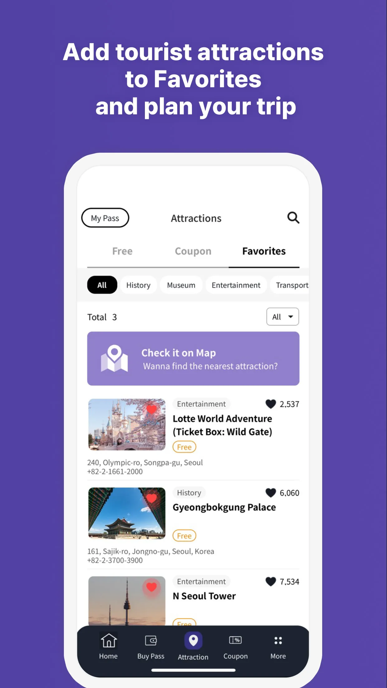 Discover Seoul Pass | Indus Appstore | Screenshot