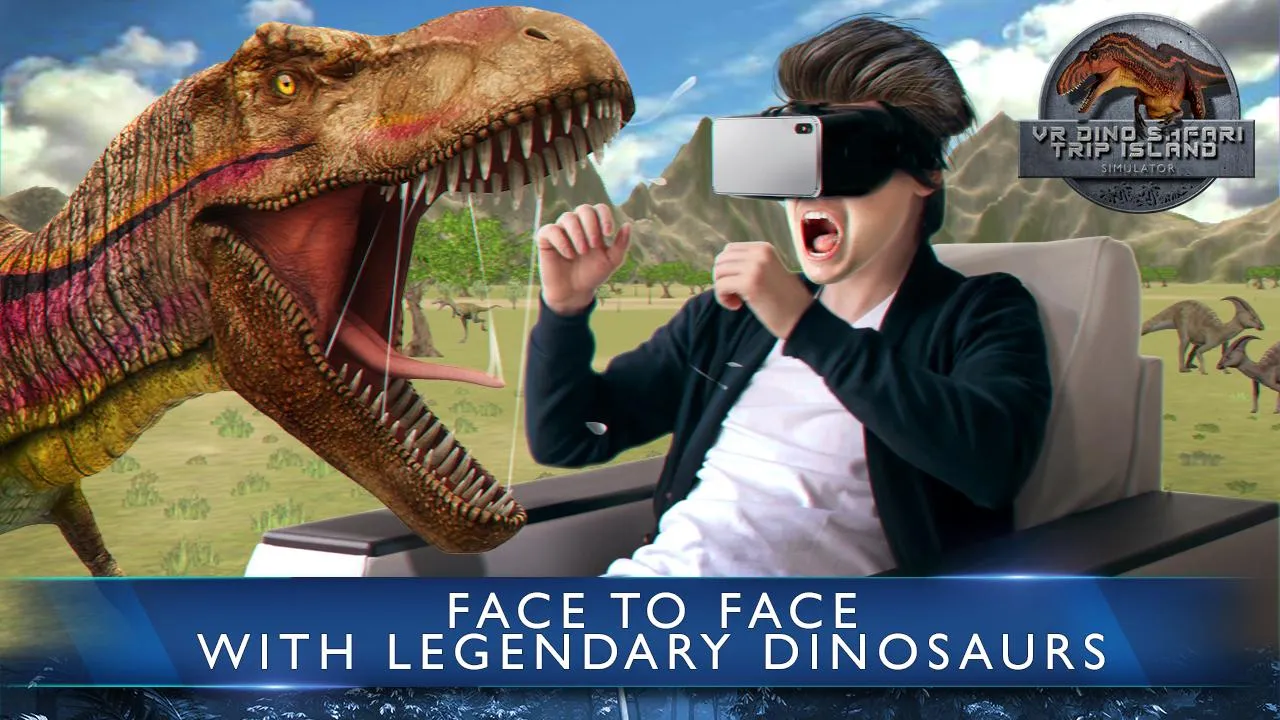 VR Dino Safari Trip Island Sim | Indus Appstore | Screenshot