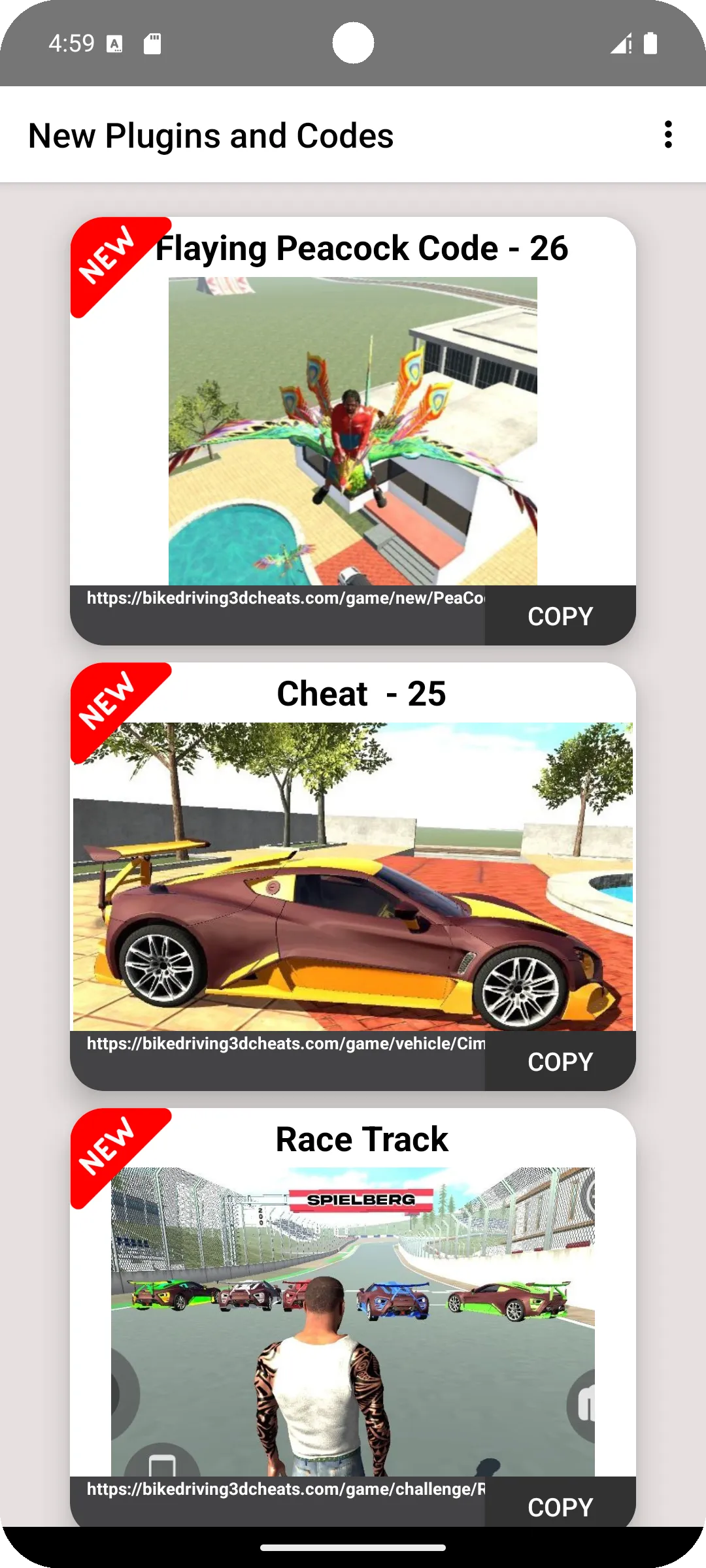 Indian Bike Driving Cheat Code | Indus Appstore | Screenshot