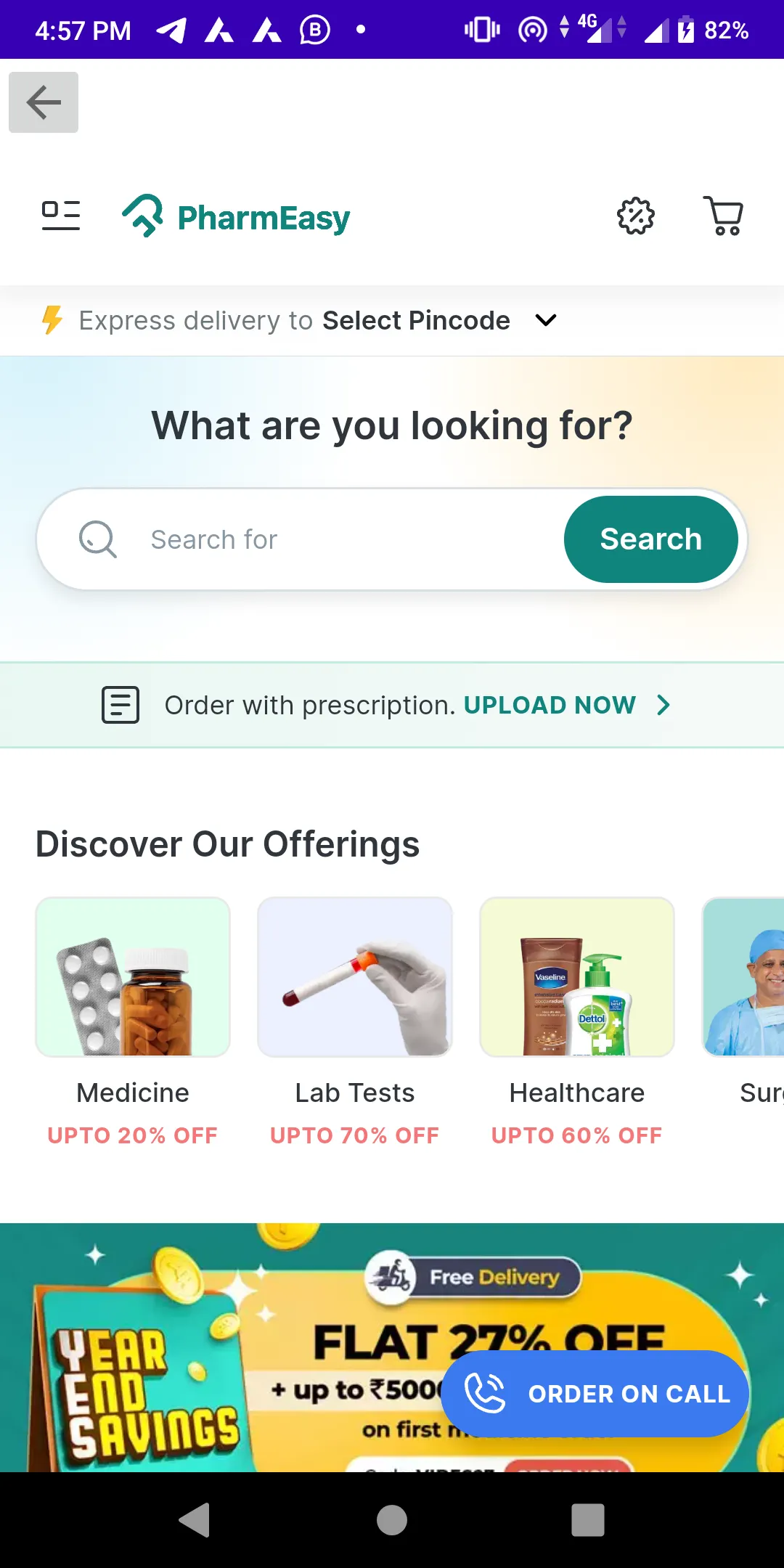 All In One Medicine Order App | Indus Appstore | Screenshot