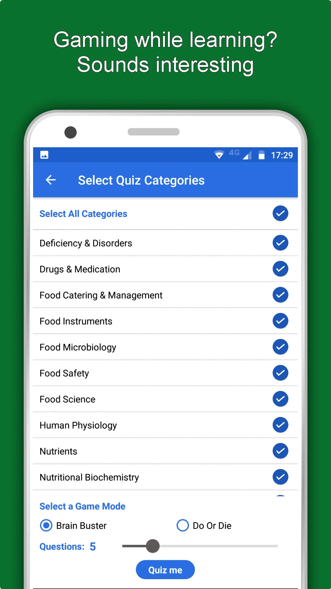 Food Science & Nutrition App | Indus Appstore | Screenshot