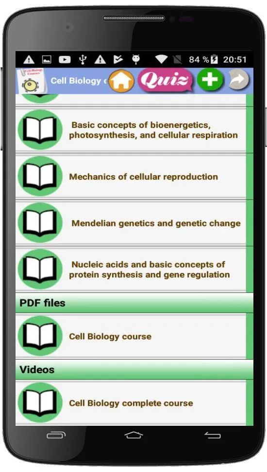 Cell Biology course | Indus Appstore | Screenshot