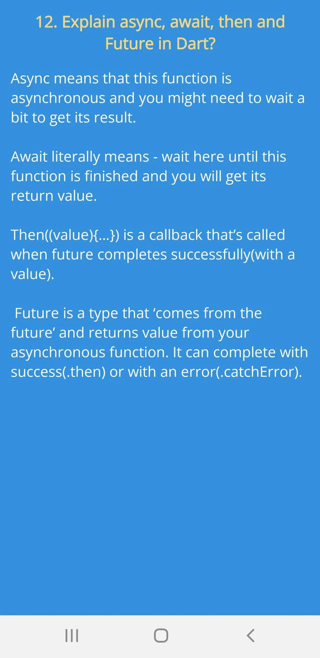 Flutter Quiz Pro 2024 | Indus Appstore | Screenshot