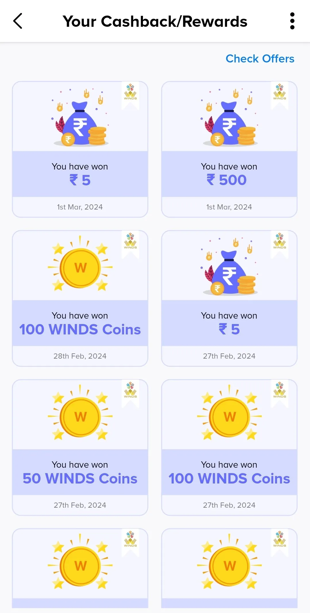 WINDS App:Shop, Pay & Recharge | Indus Appstore | Screenshot