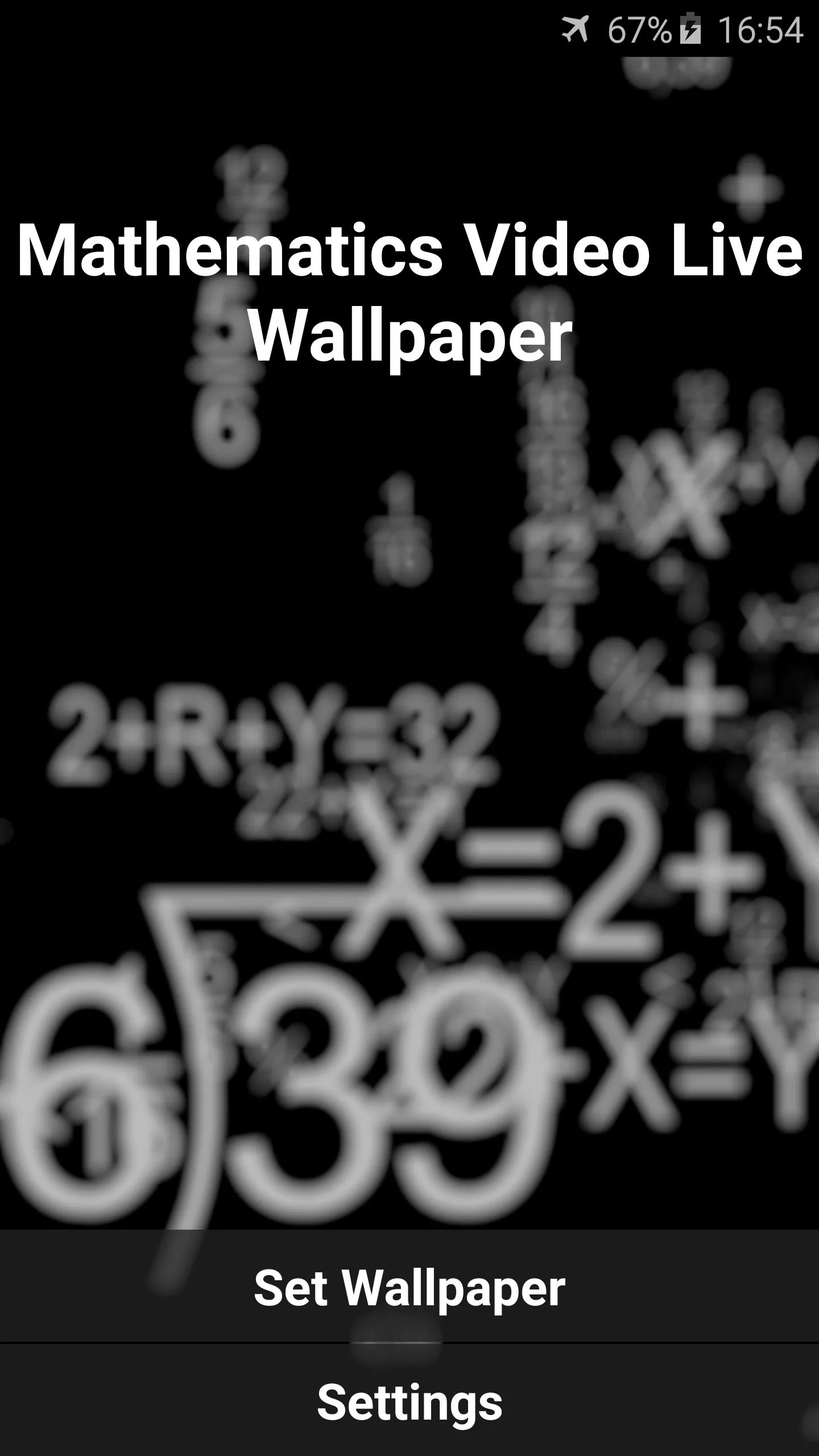 Mathematics Live Wallpaper | Indus Appstore | Screenshot