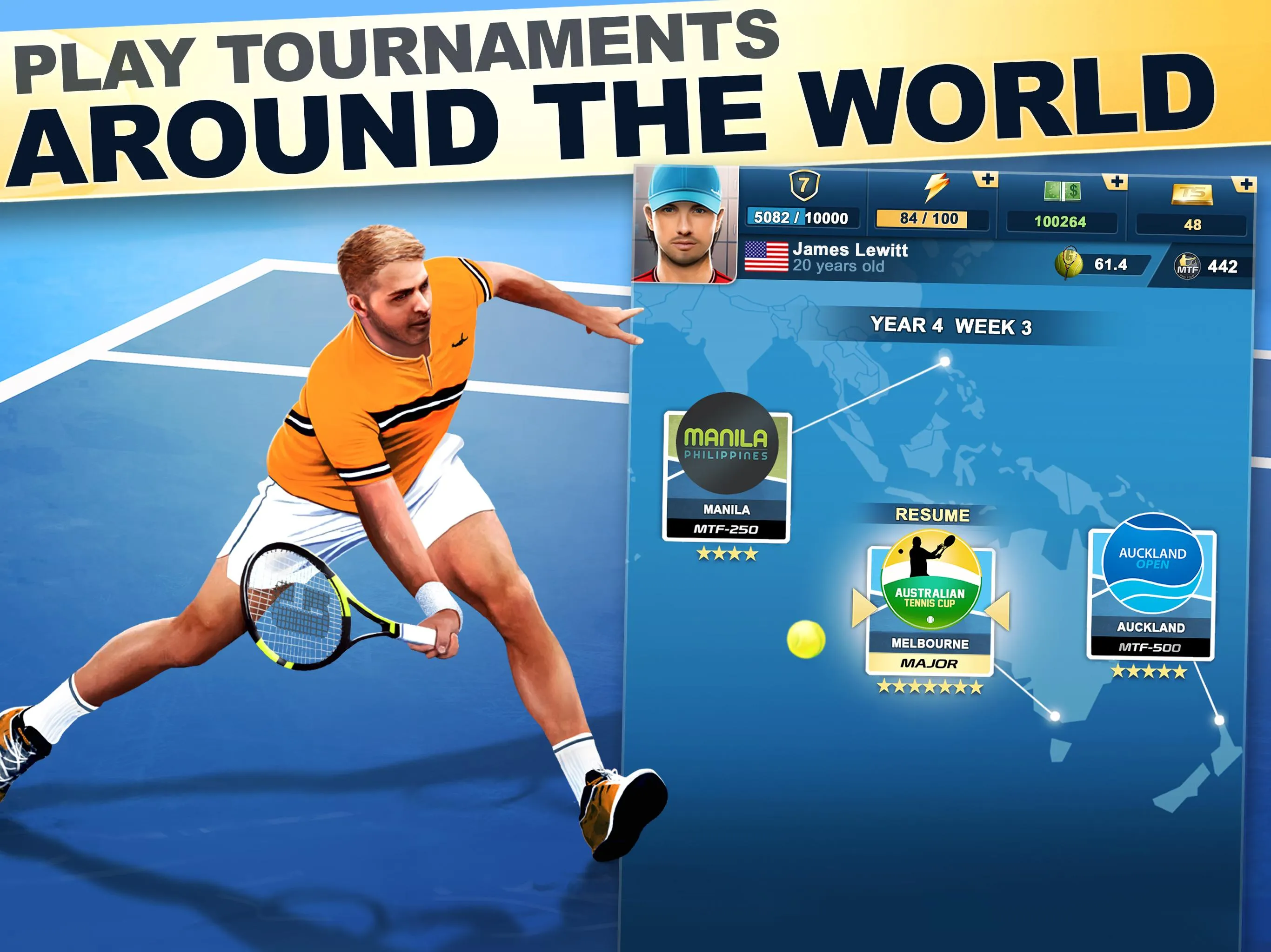 TOP SEED Tennis Manager 2024 | Indus Appstore | Screenshot