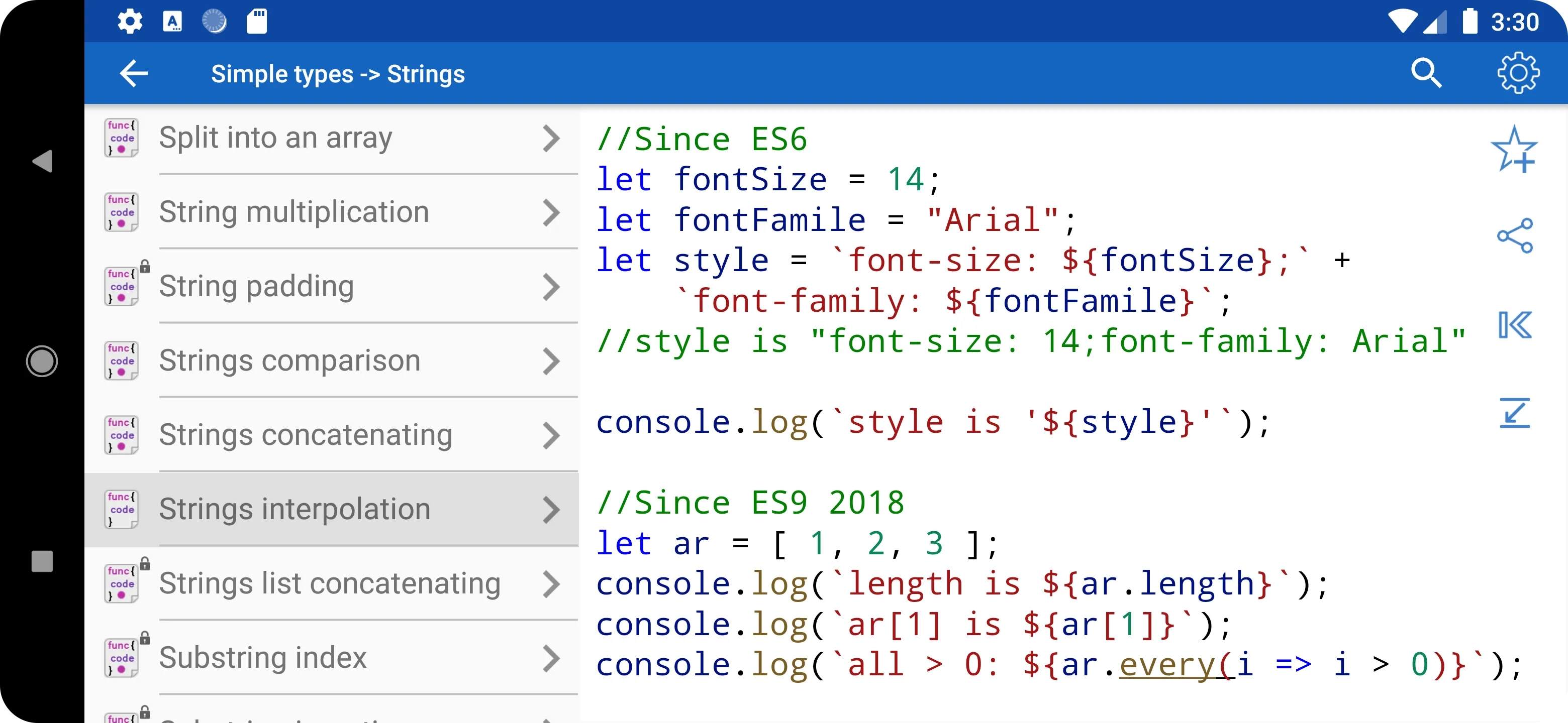 JavaScript Recipes | Indus Appstore | Screenshot