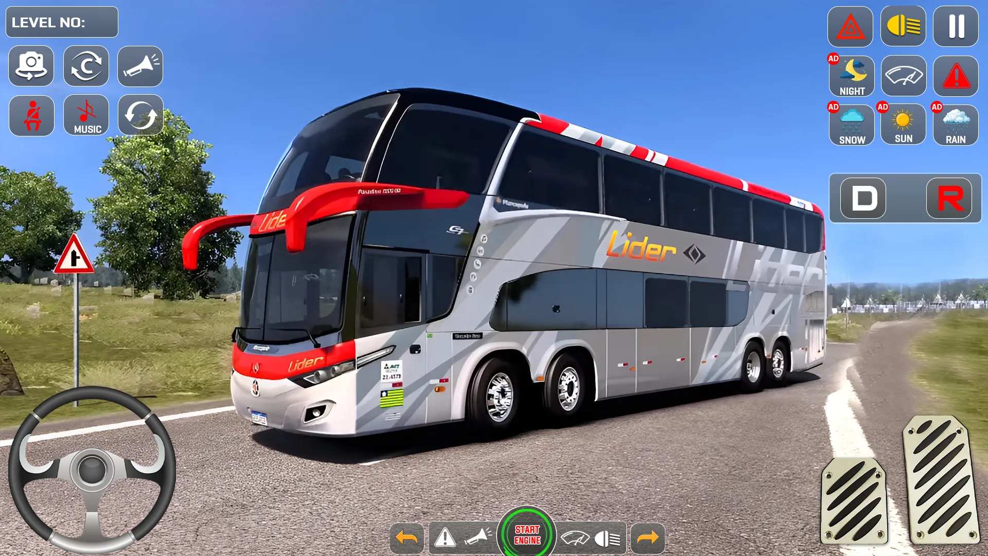 Bus Driving Modern Bus Game | Indus Appstore | Screenshot