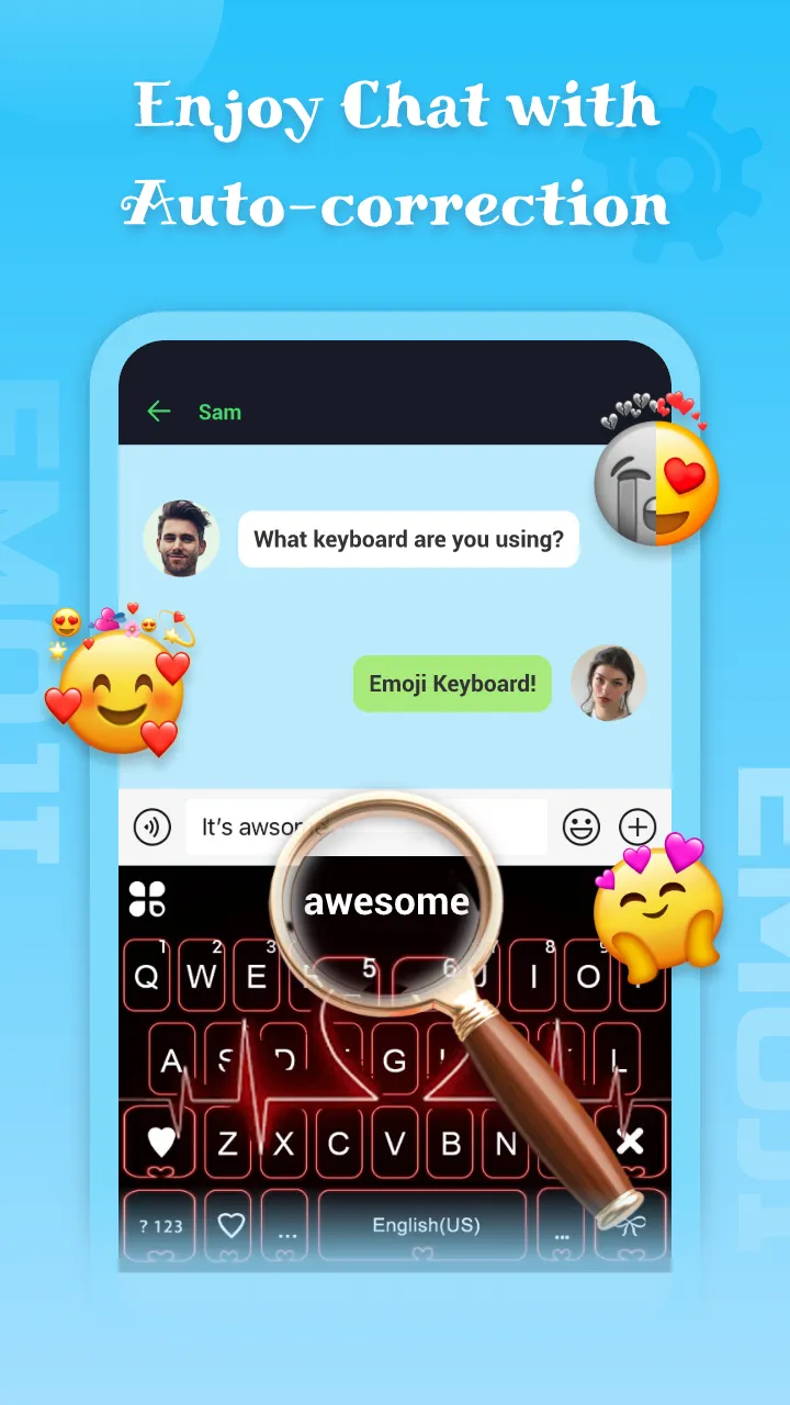 Emoji keyboard - Themes, Fonts | Indus Appstore | Screenshot