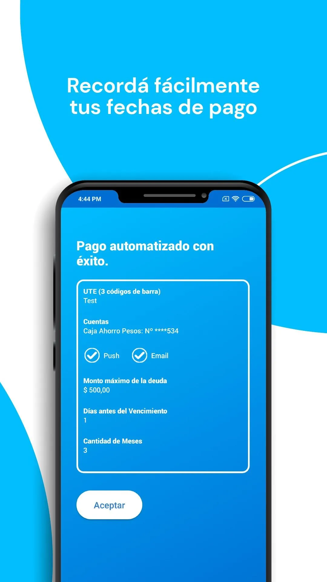 OCA Blue Facturas | Indus Appstore | Screenshot