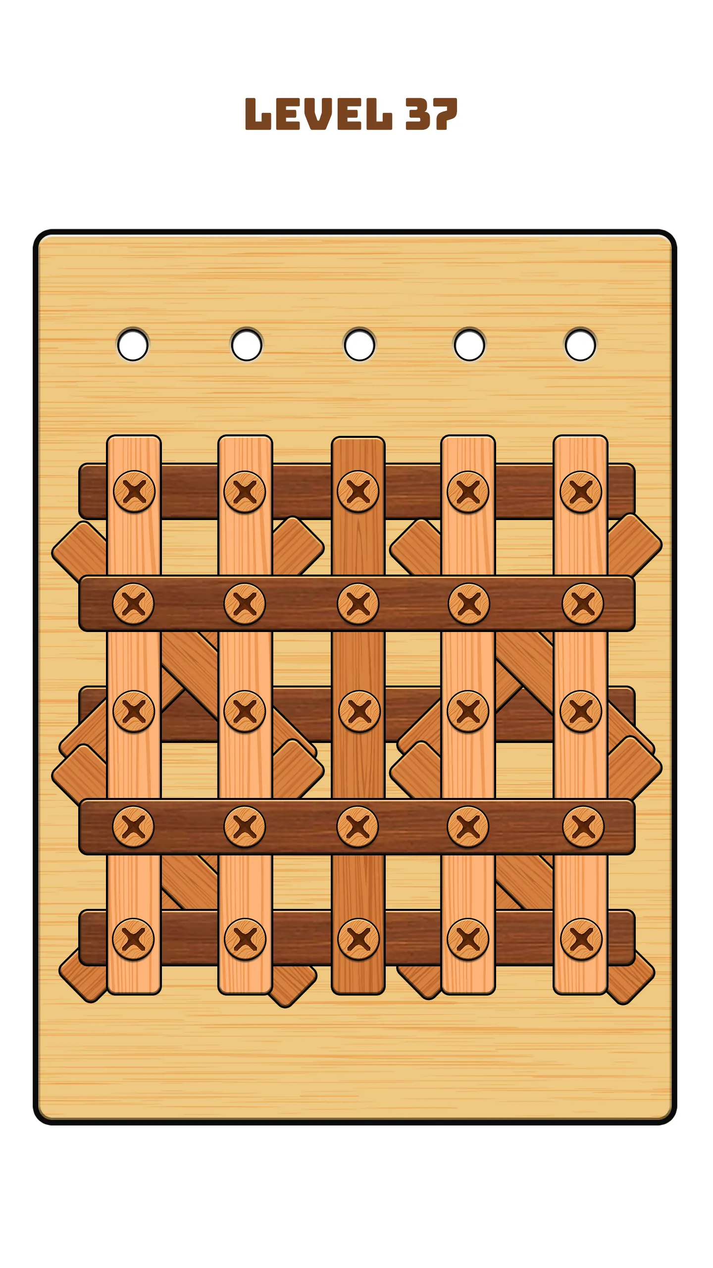 Nuts & Bolts Game: Wood Puzzle | Indus Appstore | Screenshot