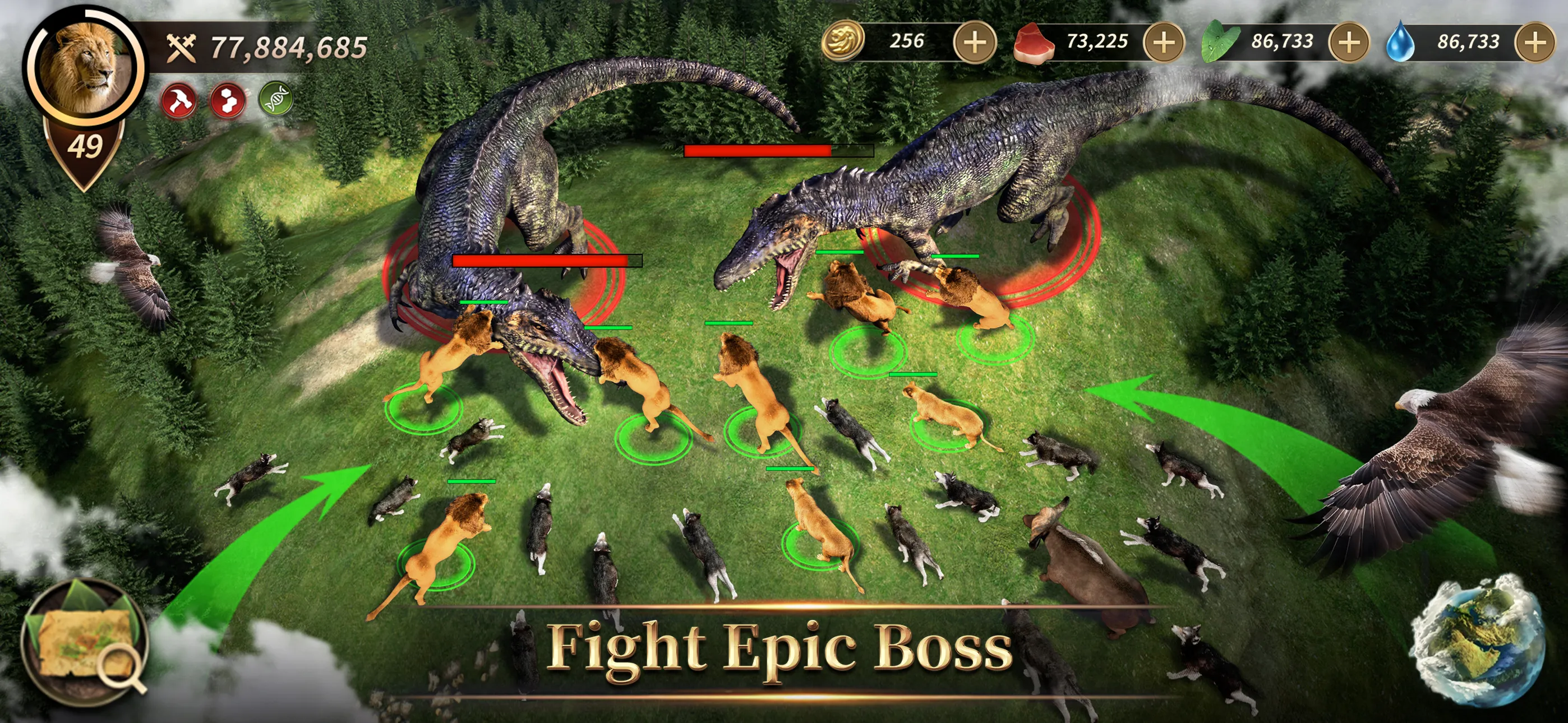 Beast Lord: The New Land | Indus Appstore | Screenshot