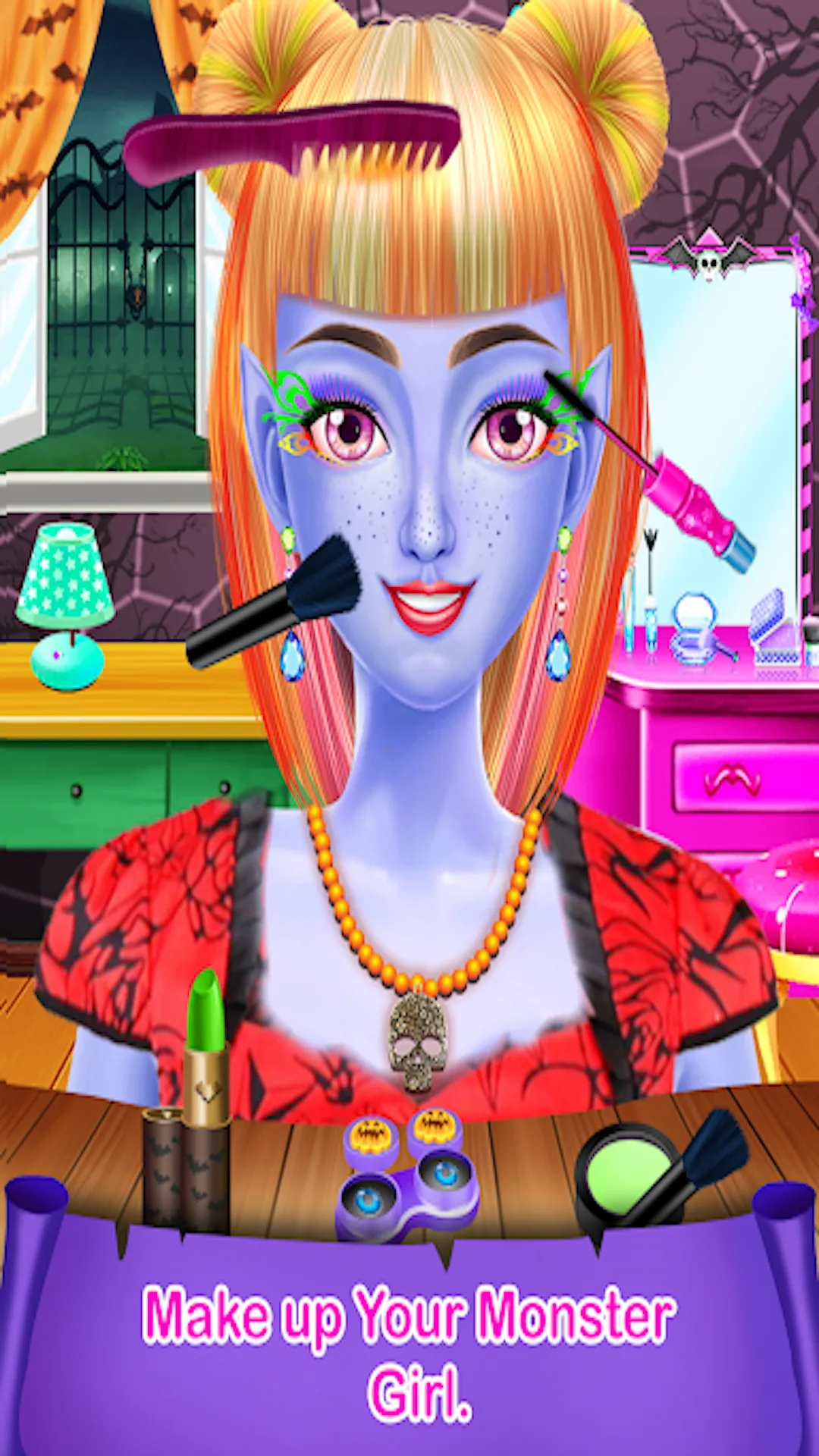 Halloween Girl Makeup Salon | Indus Appstore | Screenshot