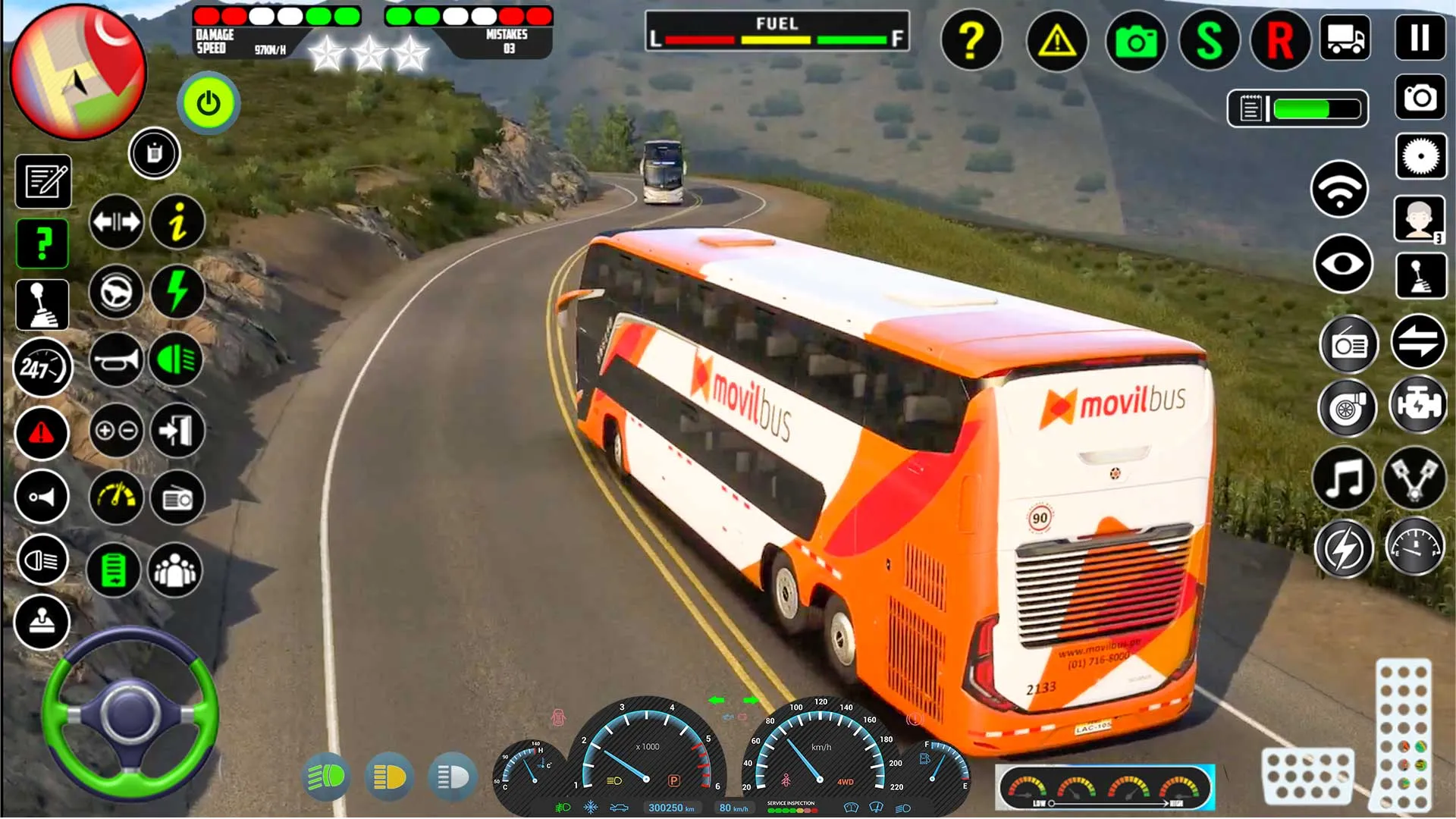 Coach Bus Driving 3D Bus Game | Indus Appstore | Screenshot