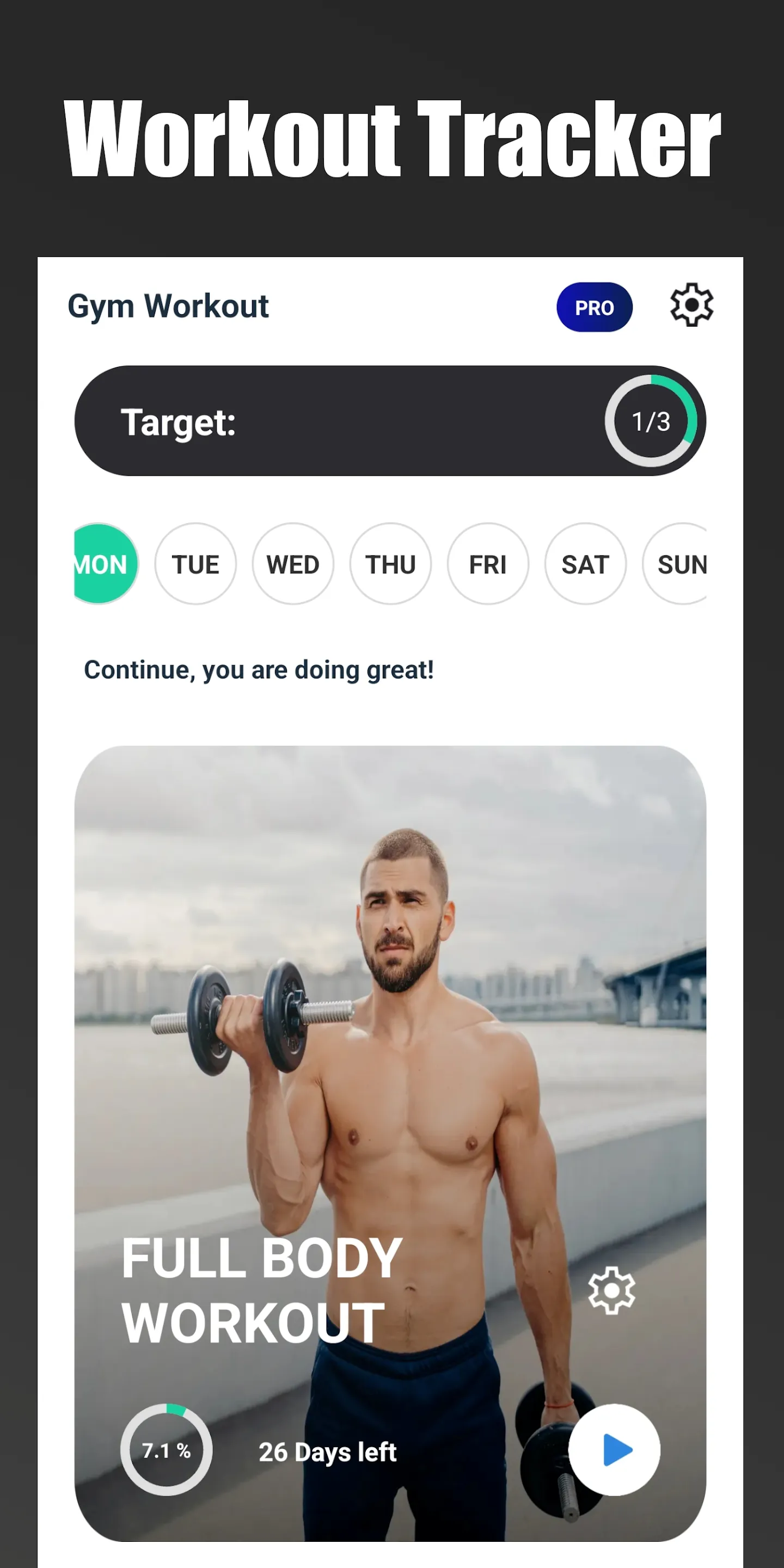 Gym Workout Full Body Program | Indus Appstore | Screenshot