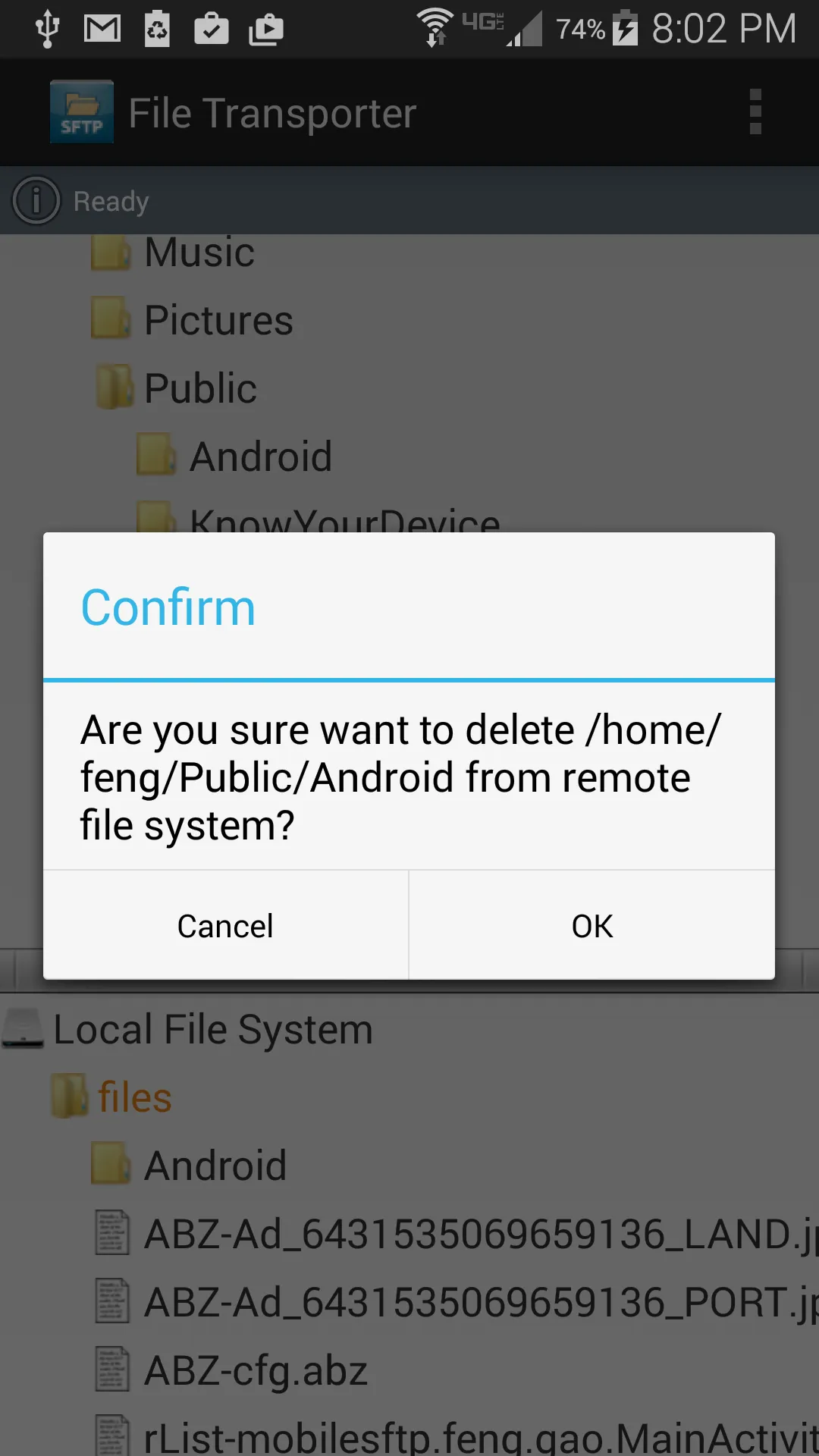 Mobile SFTP(Secure FTP Client) | Indus Appstore | Screenshot