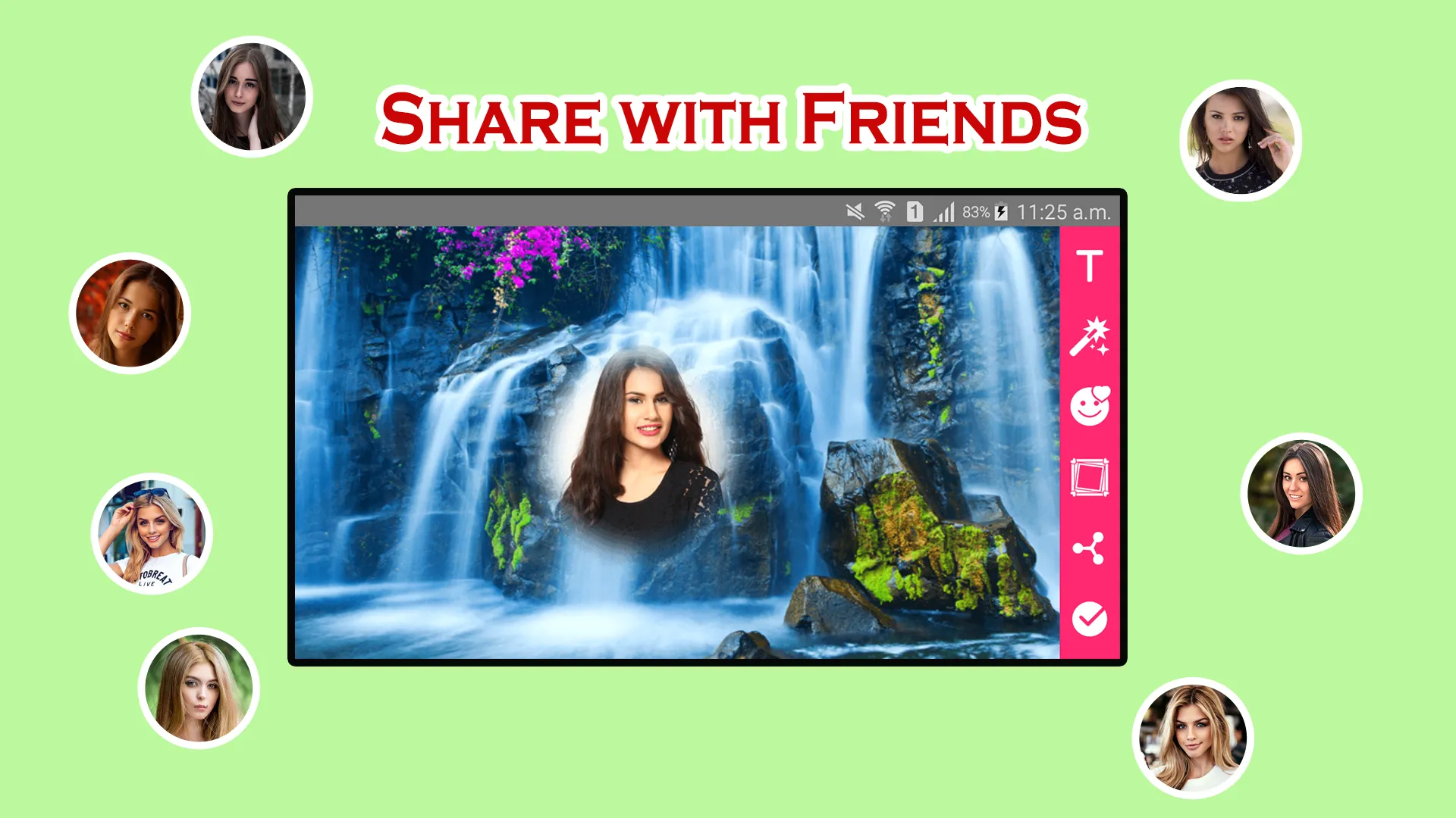 Waterfall Frames | Indus Appstore | Screenshot