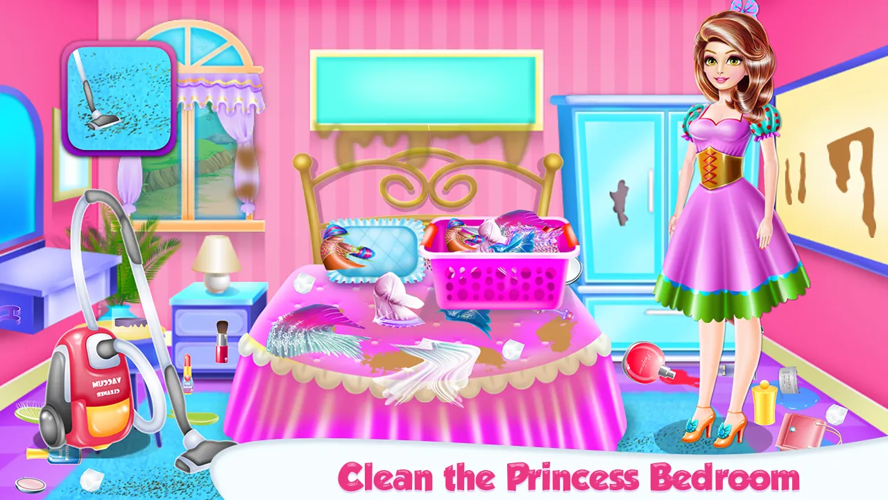 Princess House Hold Chores | Indus Appstore | Screenshot