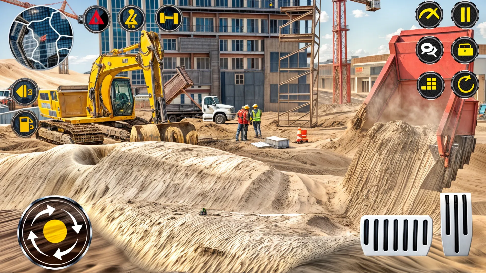 Heavy Excavator Simulator PRO | Indus Appstore | Screenshot