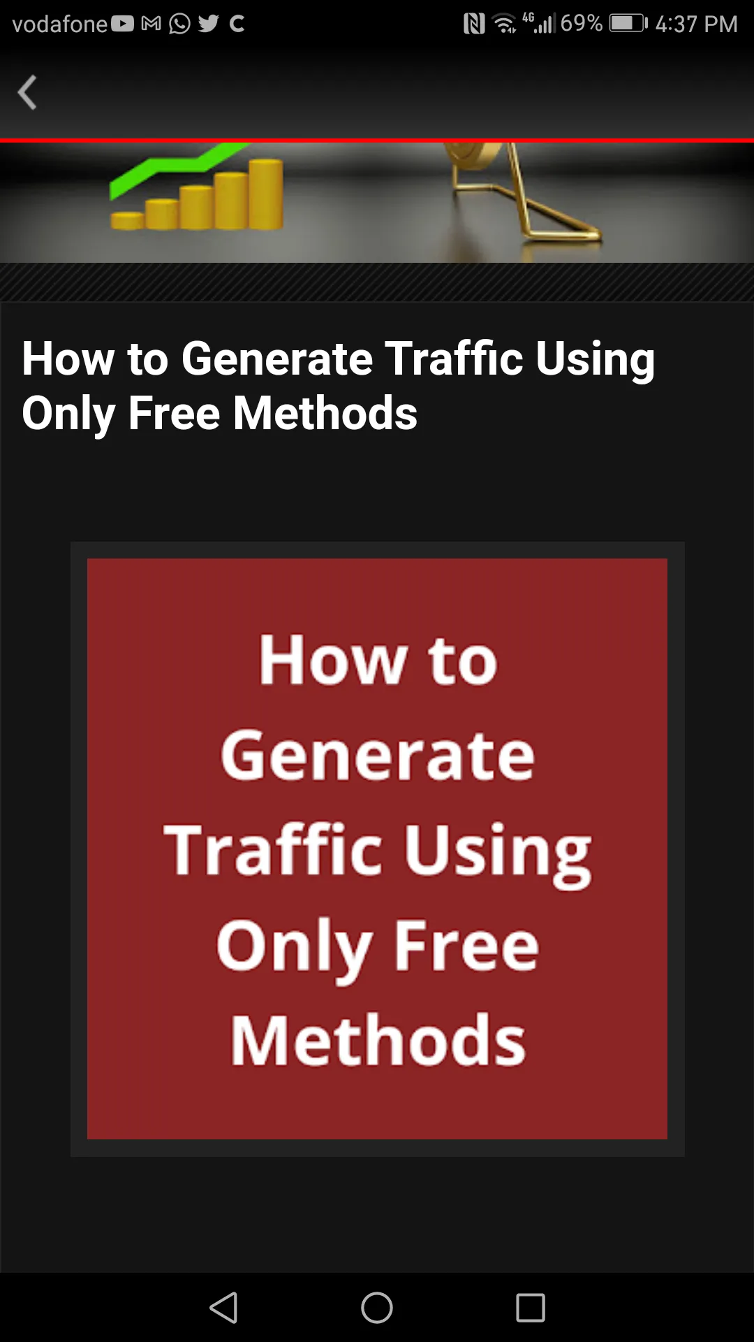 How To Generate Traffic | Indus Appstore | Screenshot