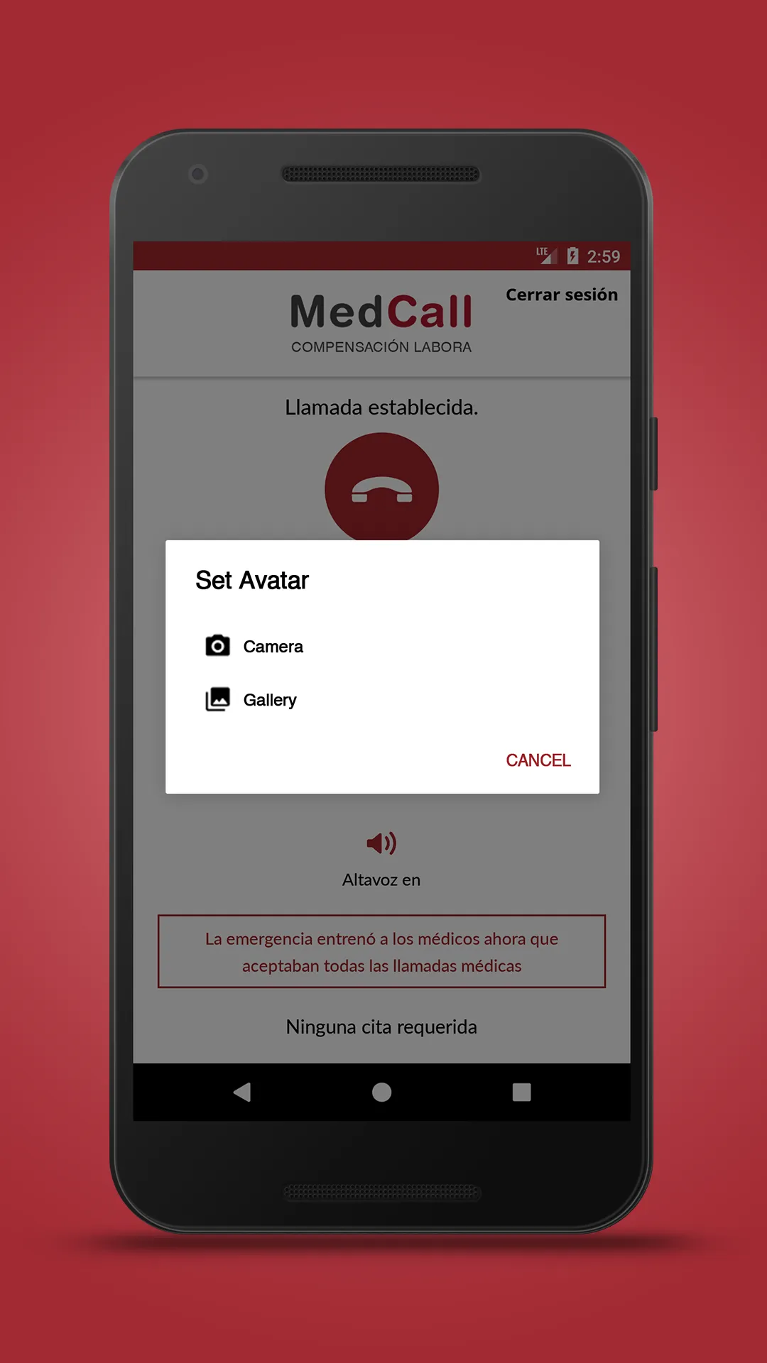 MedCallWorkComp - Español | Indus Appstore | Screenshot