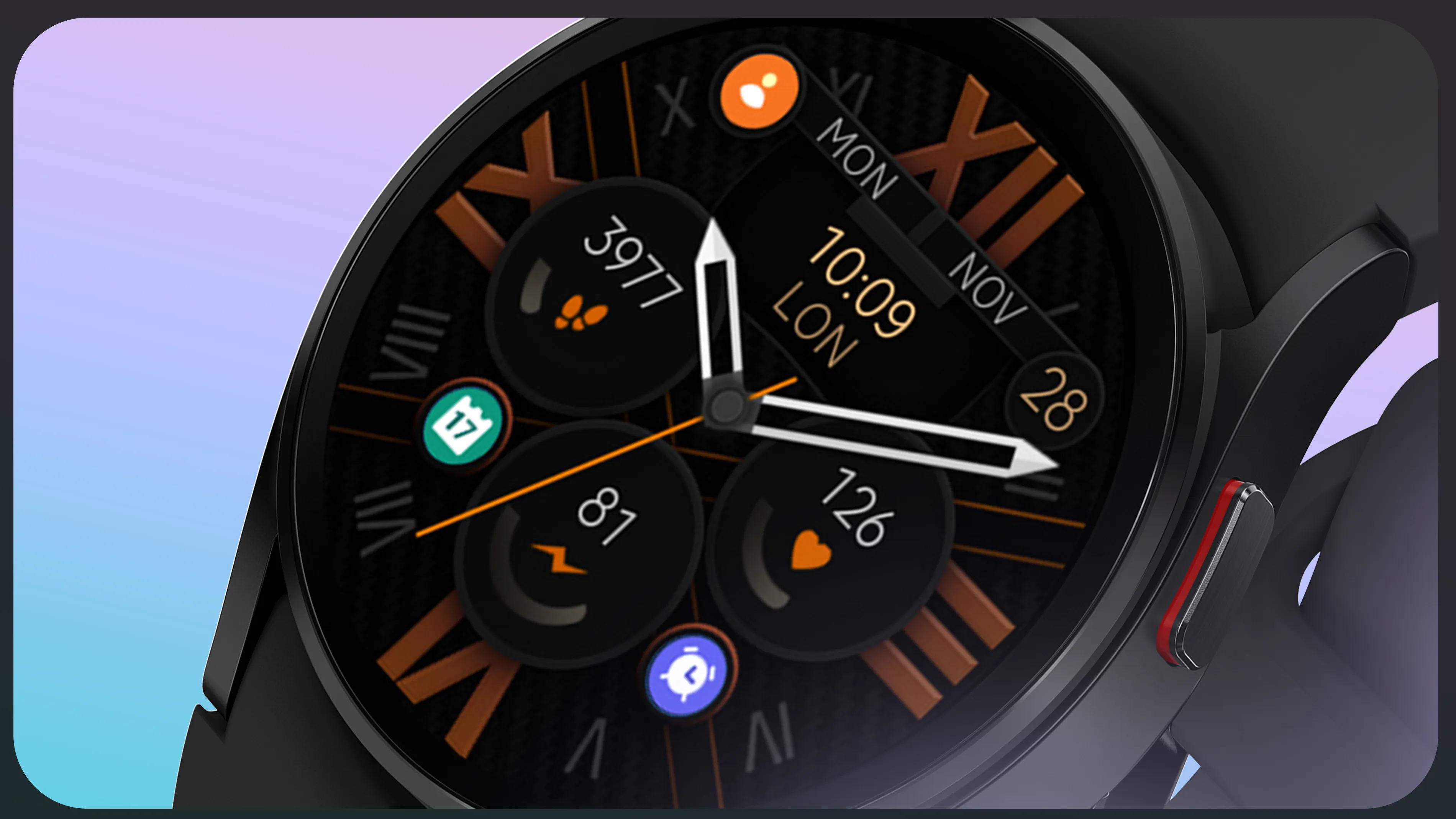 Dream 43 analog watch face | Indus Appstore | Screenshot