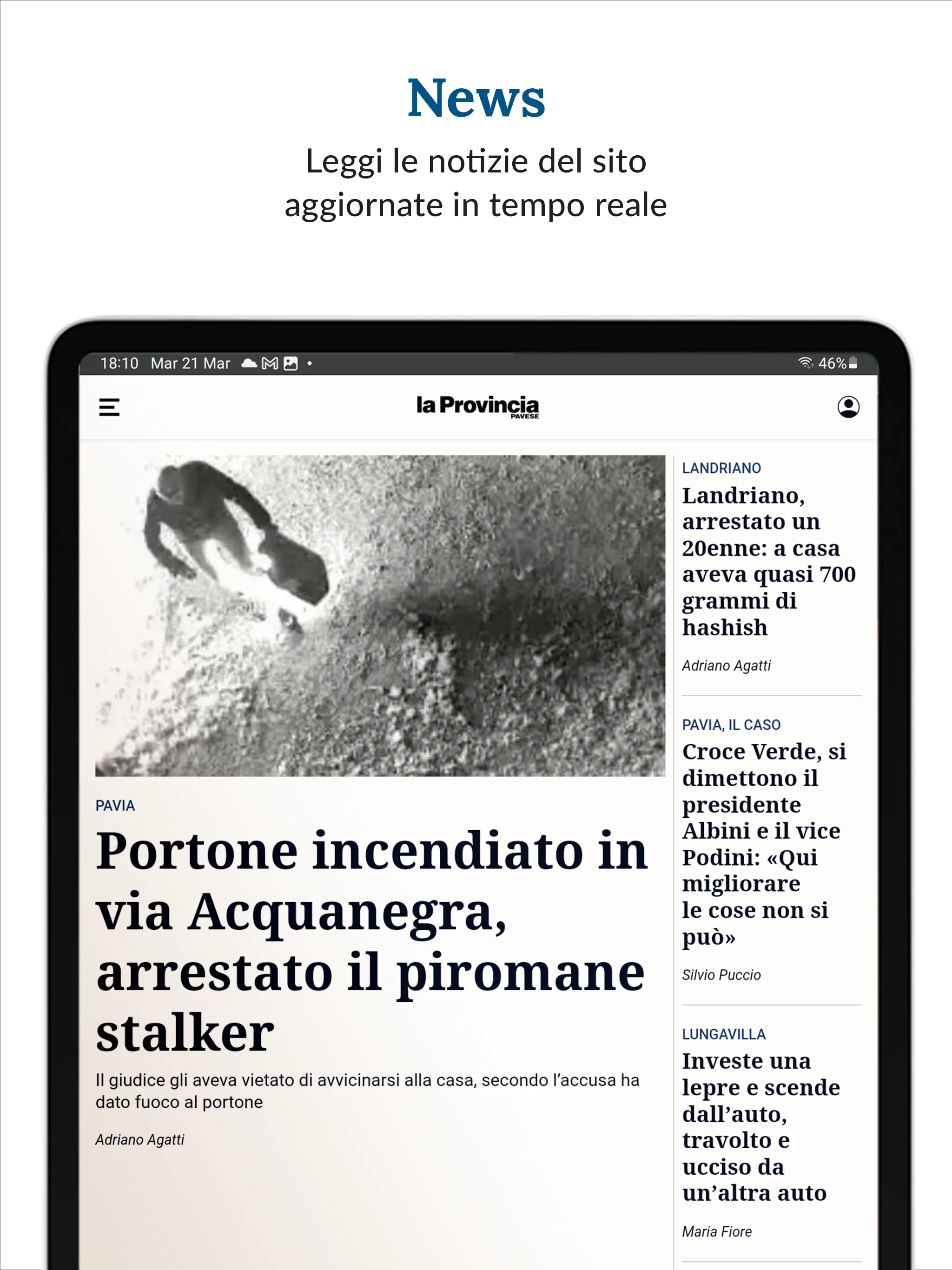 La Provincia Pavese | Indus Appstore | Screenshot