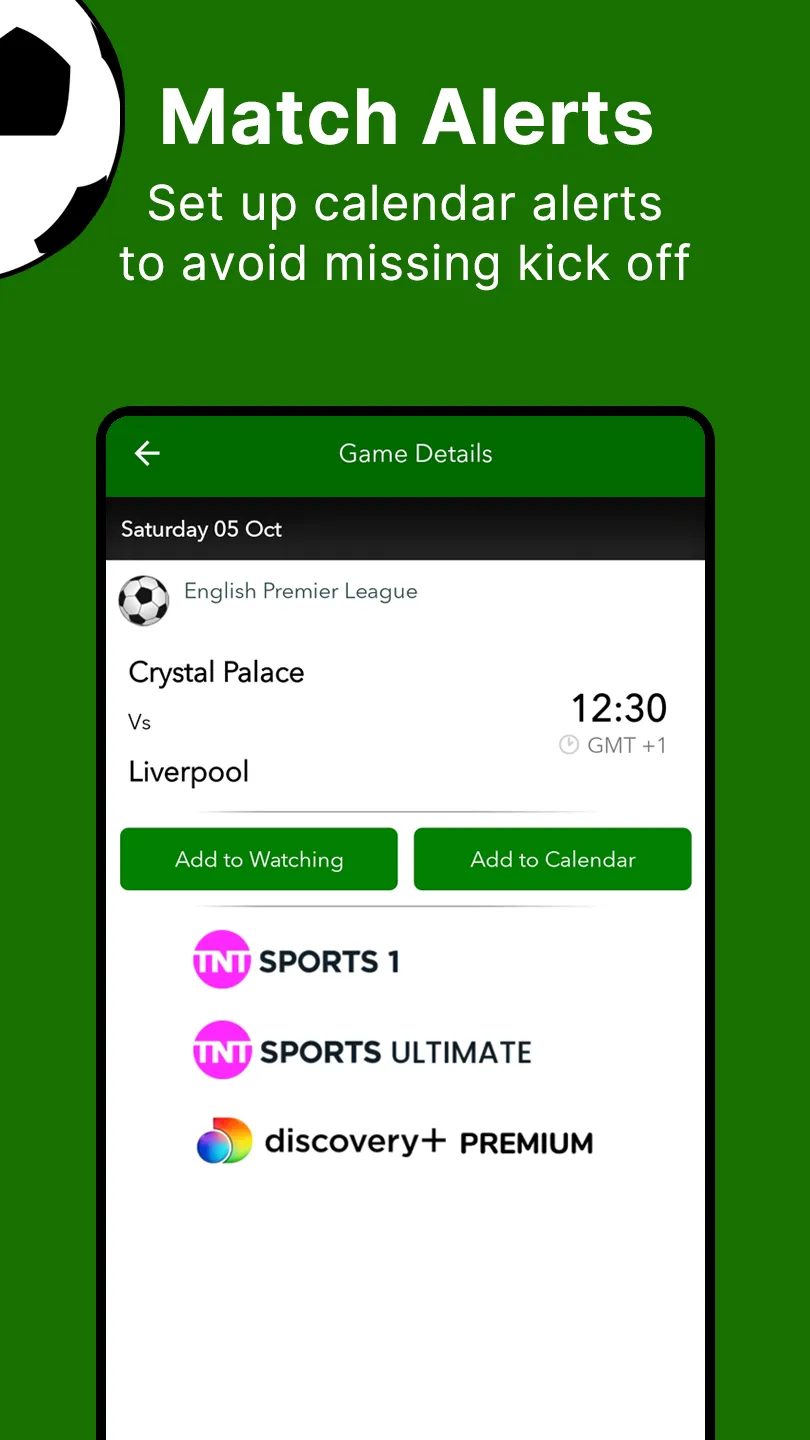Live Football on TV | Indus Appstore | Screenshot