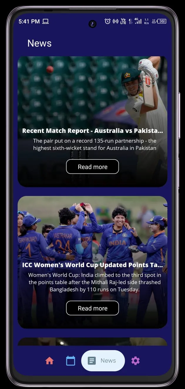 IPL cric | Indus Appstore | Screenshot