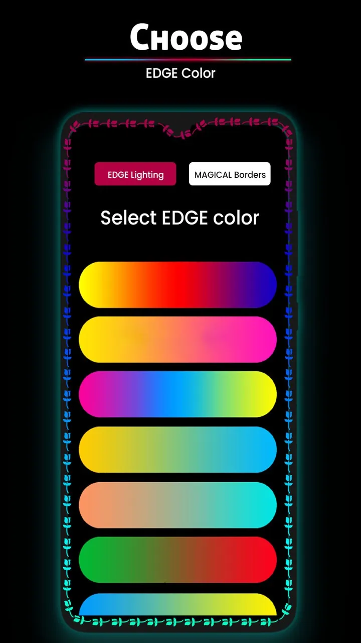Edge Lighting - Edge Screen | Indus Appstore | Screenshot