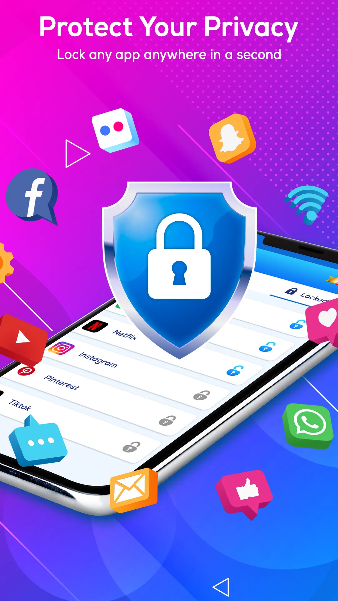 App Lock Password & Lock Apps | Indus Appstore | Screenshot