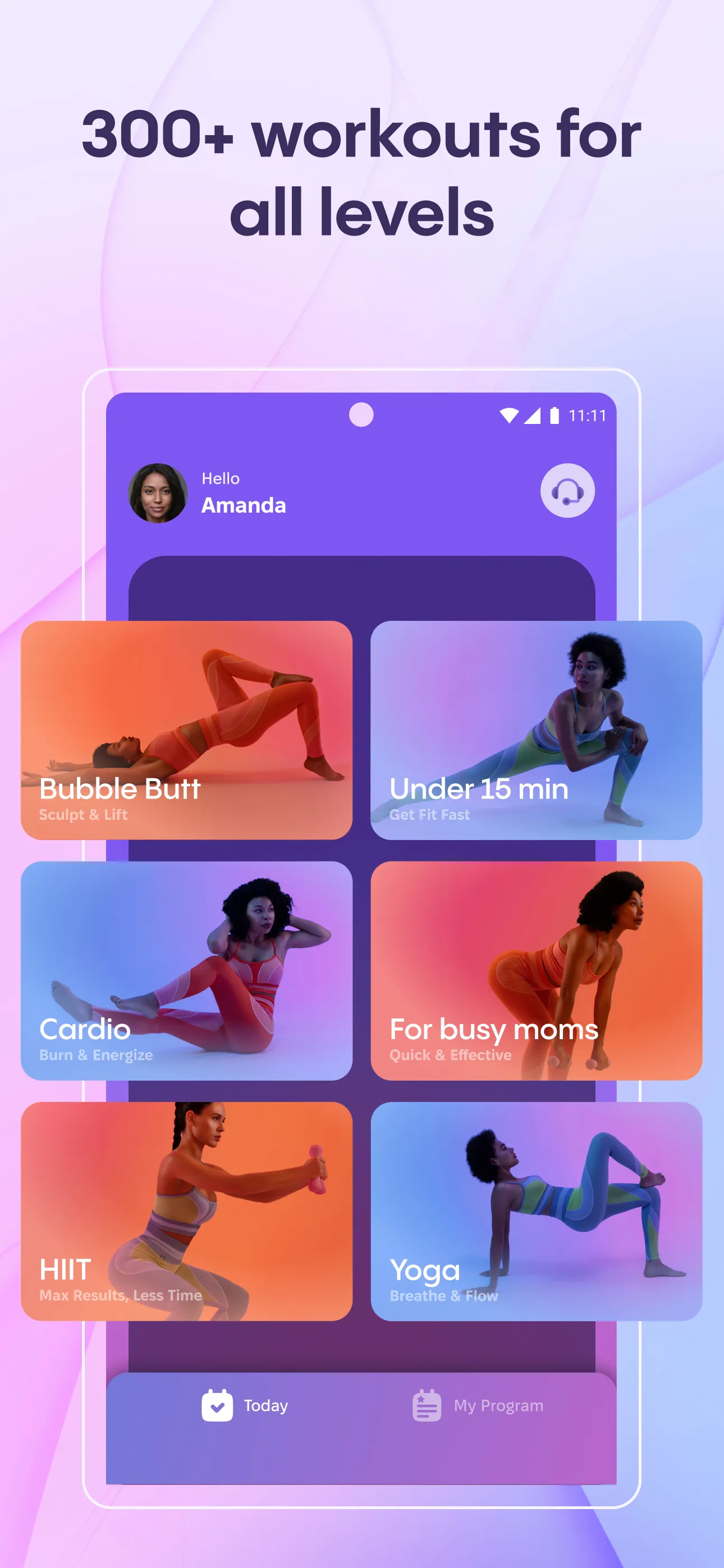 HARNA: Female Fitness | Indus Appstore | Screenshot