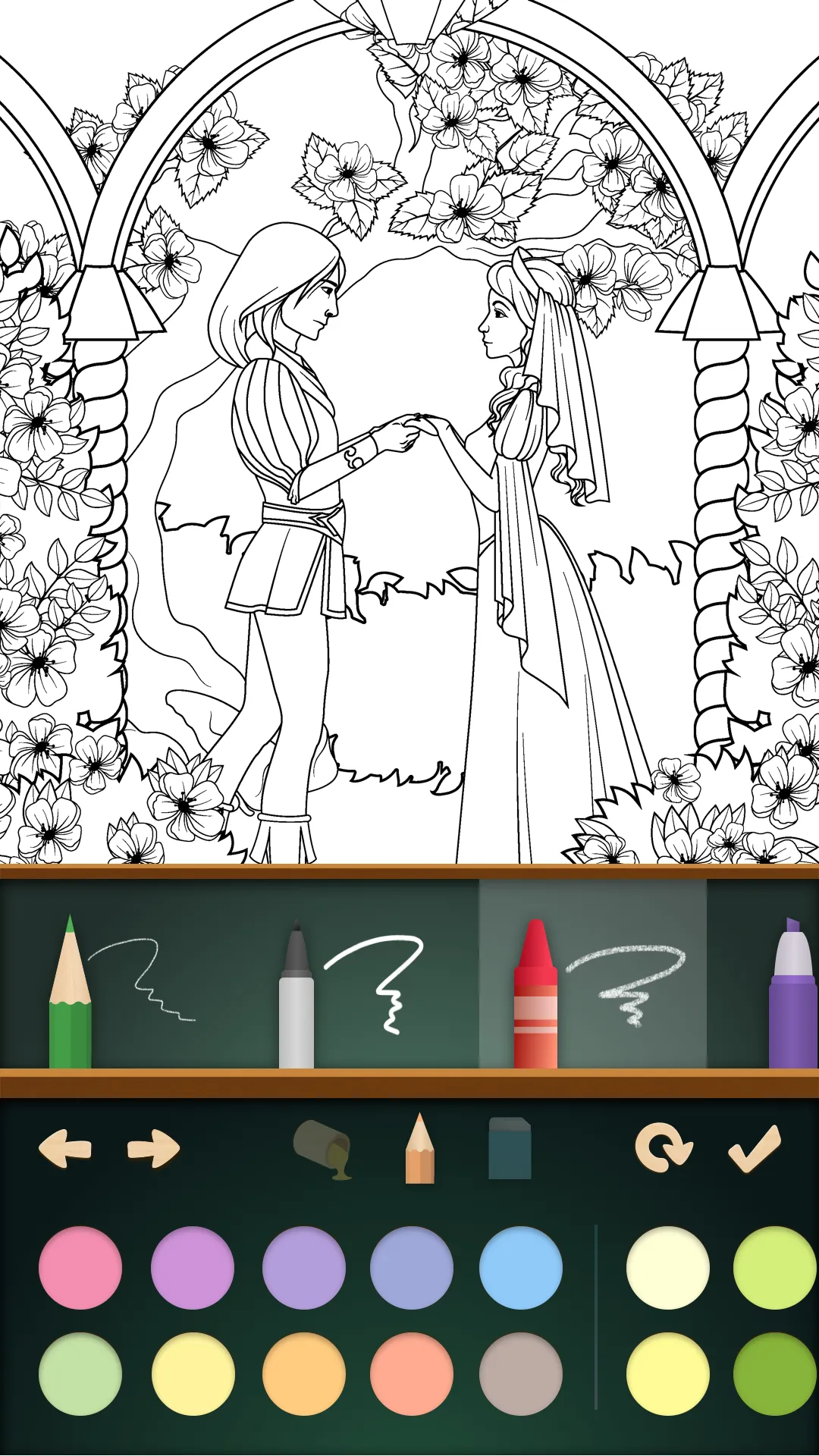 Princess Coloring Books | Indus Appstore | Screenshot