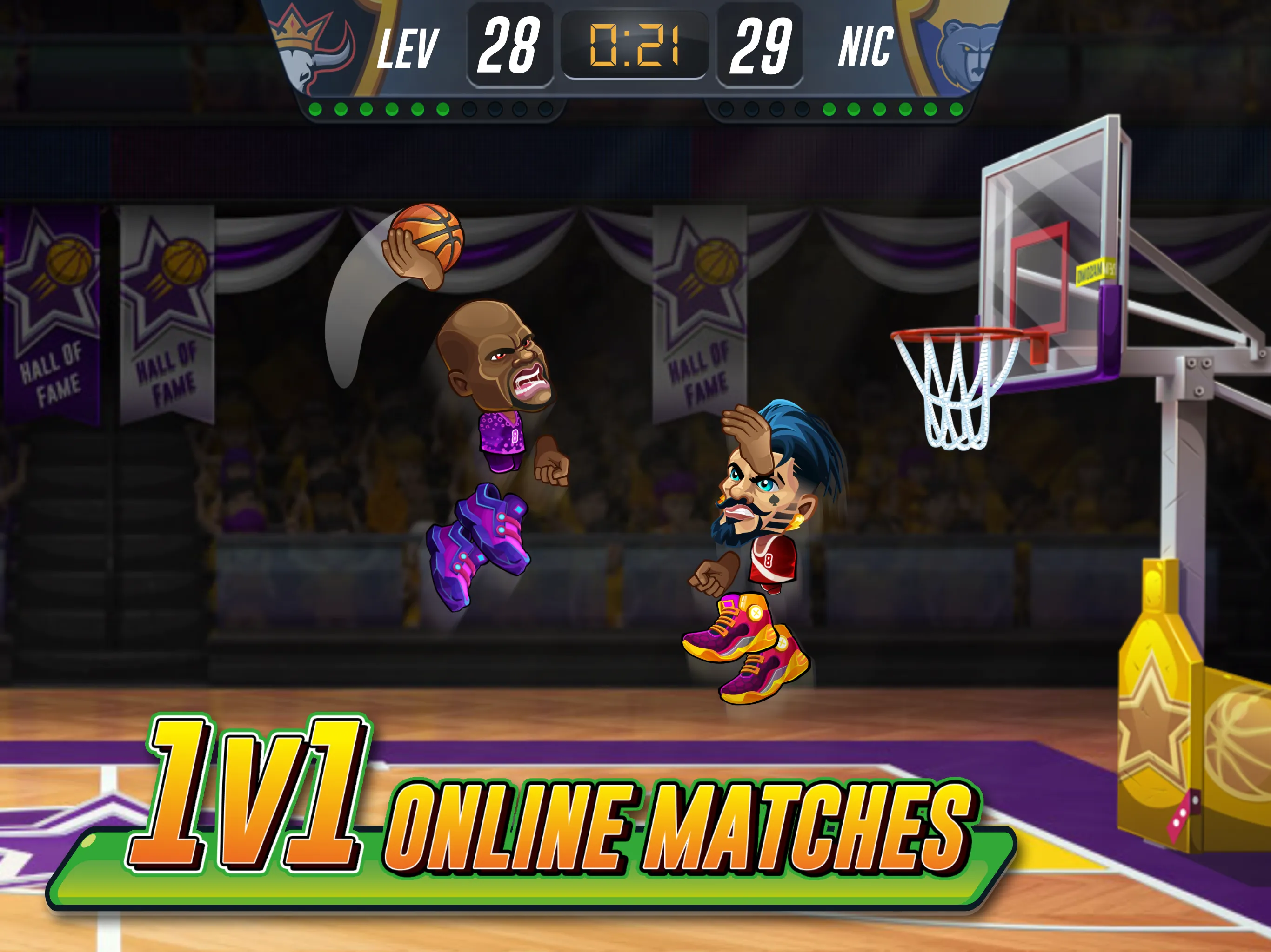 Basketball Arena: Online Game | Indus Appstore | Screenshot