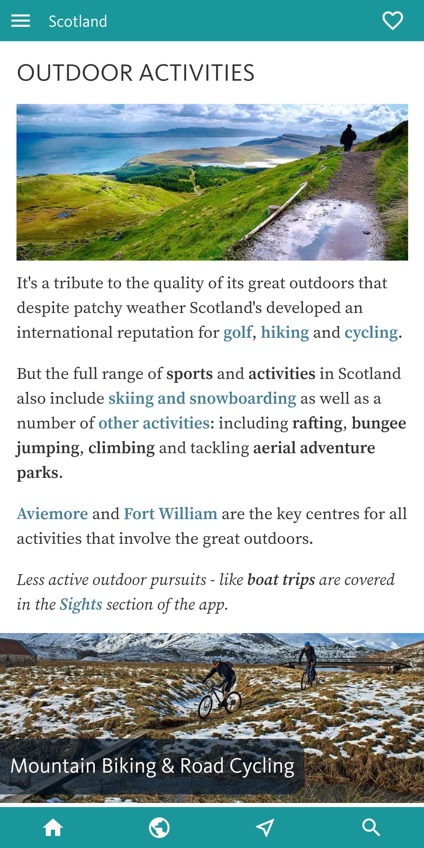 Scotland’s Best: Travel Guide | Indus Appstore | Screenshot