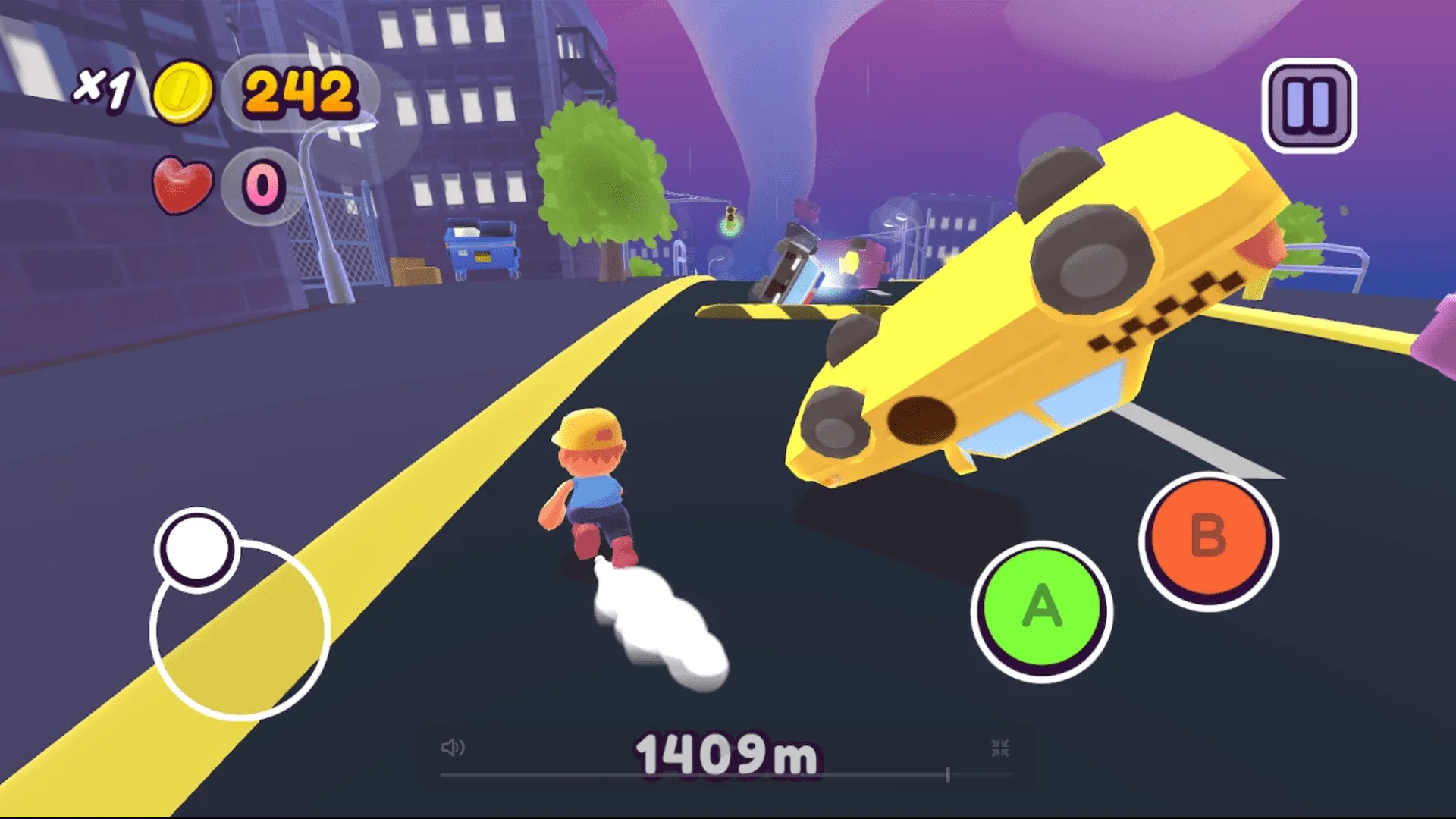 Sidestep Storm - Running Game | Indus Appstore | Screenshot