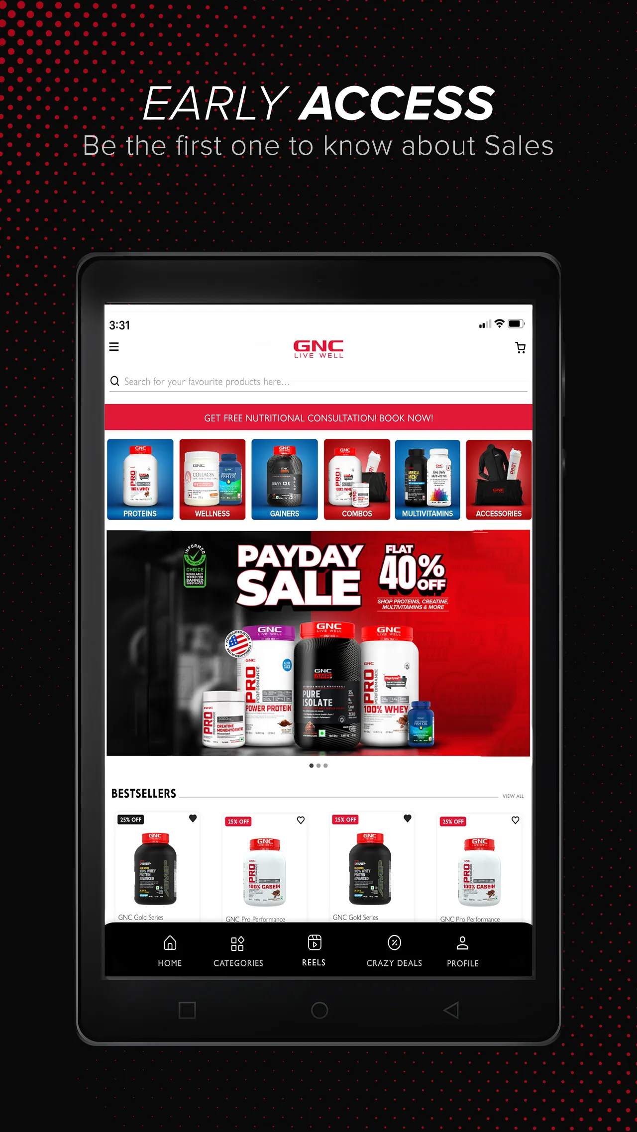 GNC India | Indus Appstore | Screenshot