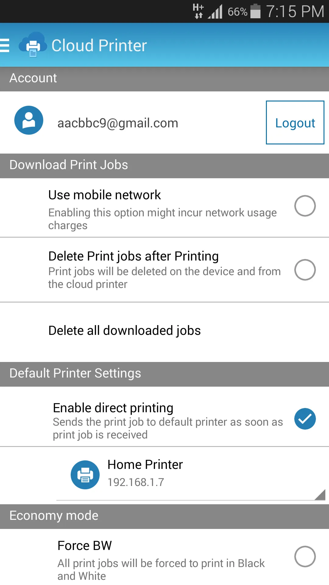 Cloud Print - Canon, Epson, HP | Indus Appstore | Screenshot