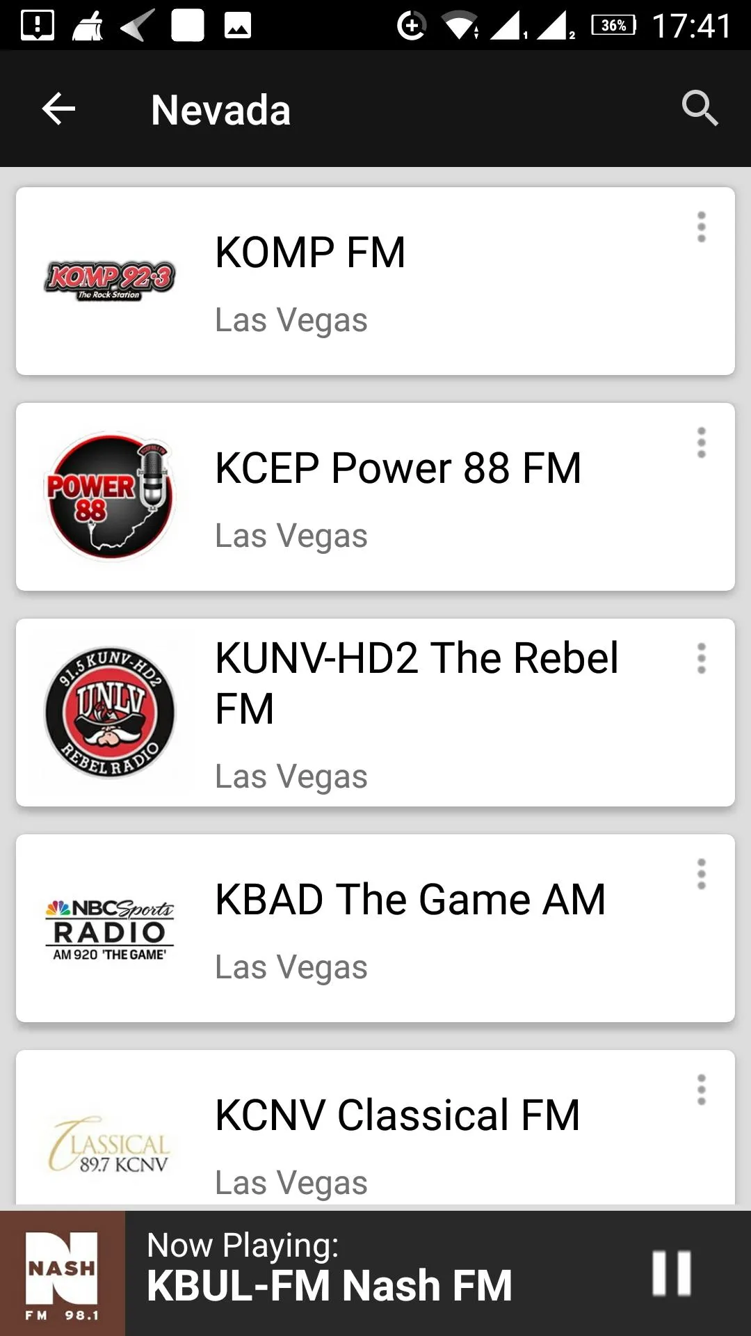 Nevada Radio Stations - USA | Indus Appstore | Screenshot