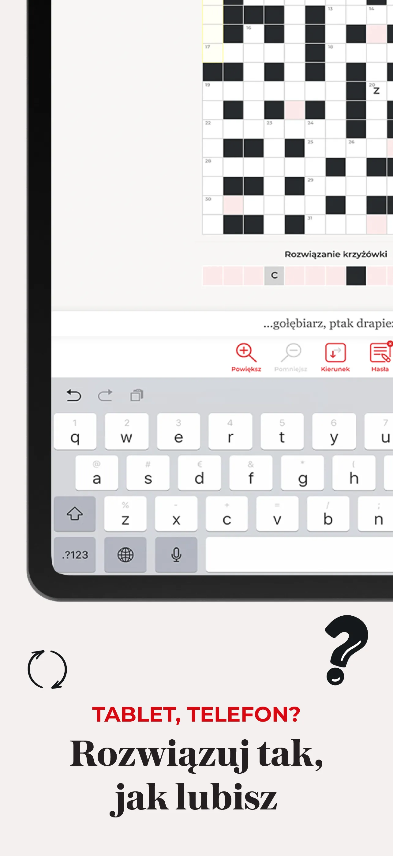 Krzyżówki Gazety Wyborczej | Indus Appstore | Screenshot