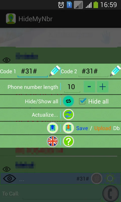 Hide My phone number | Indus Appstore | Screenshot