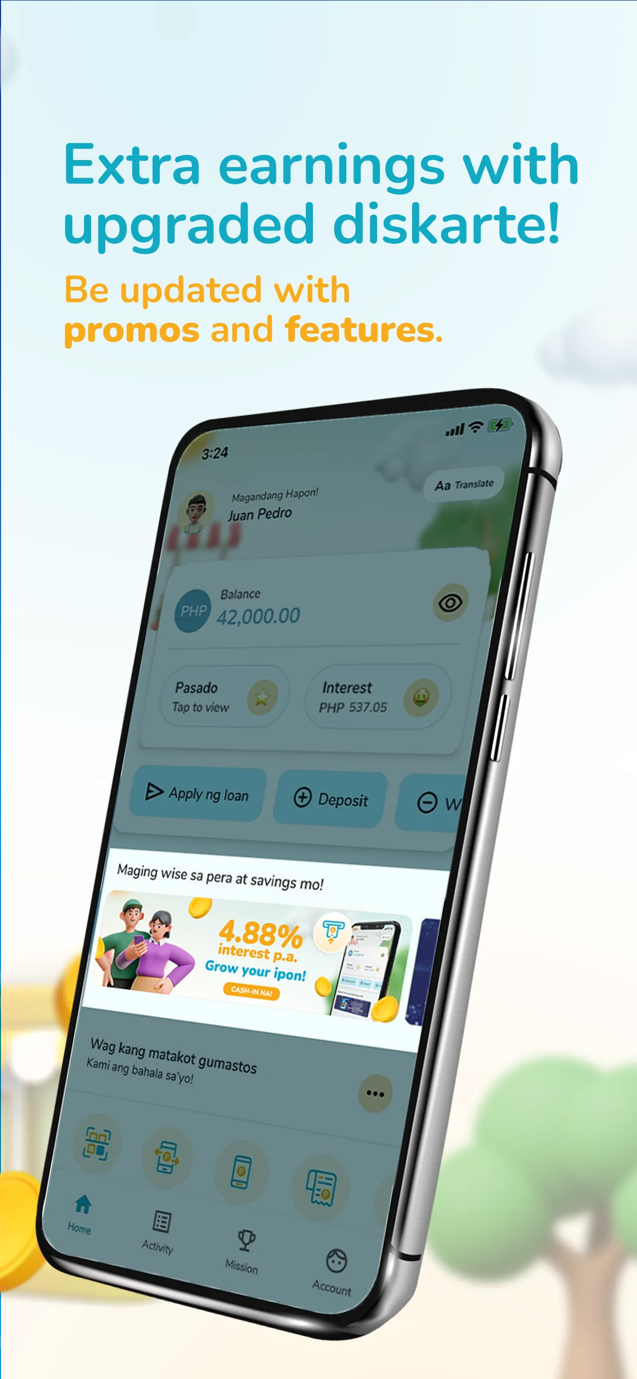 RCBC DiskarTech Savings | Indus Appstore | Screenshot