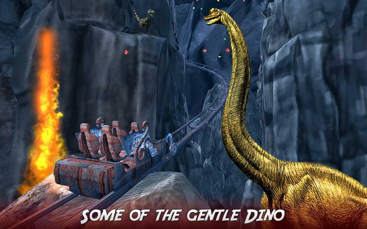 Real Dinosaur RollerCoaster VR | Indus Appstore | Screenshot