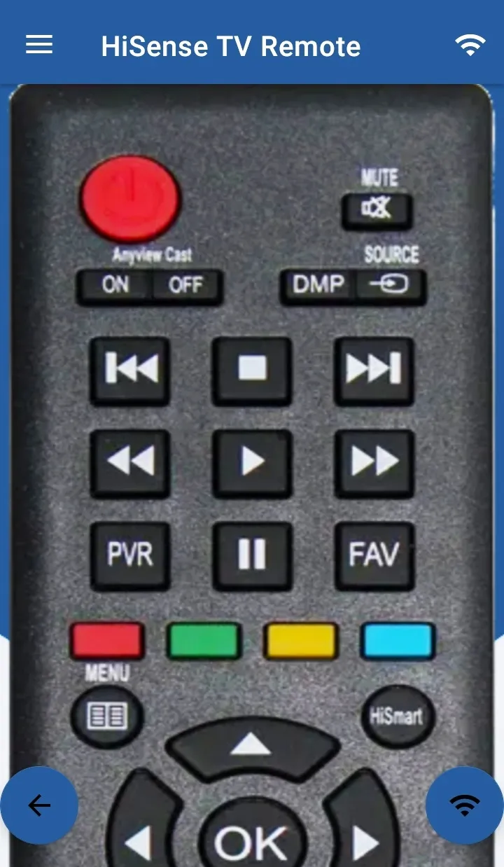 HiSense Smart TV Remote | Indus Appstore | Screenshot